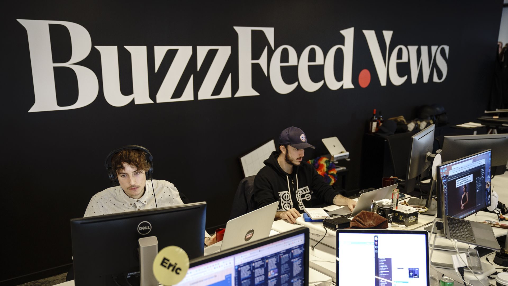 Employees working at BuzzFeed