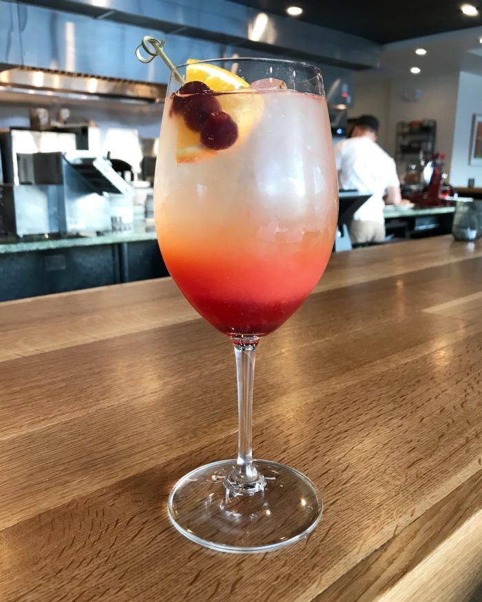 wine cocktail flour shop