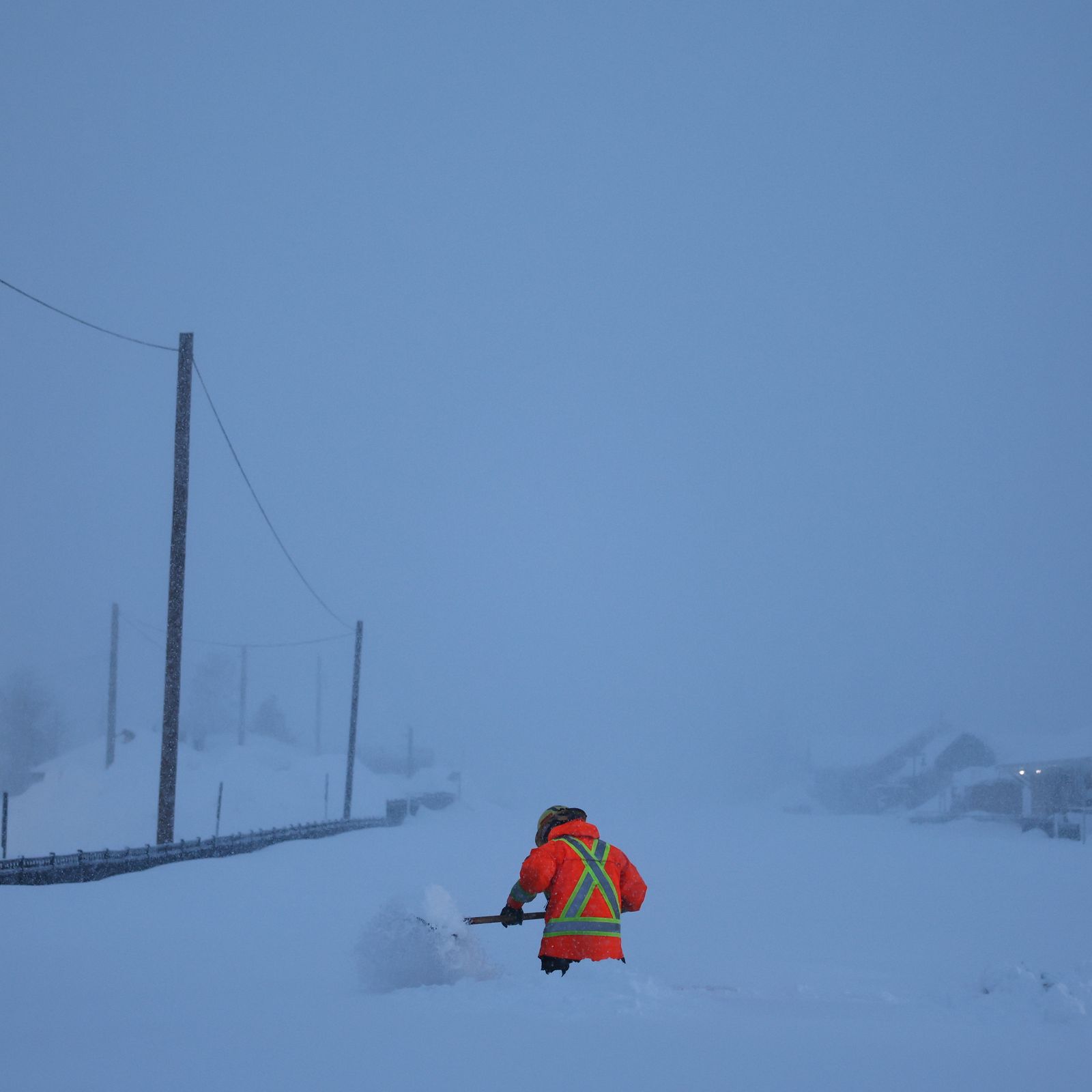 California blizzard dumps more than 100 inches of snow in Sierra