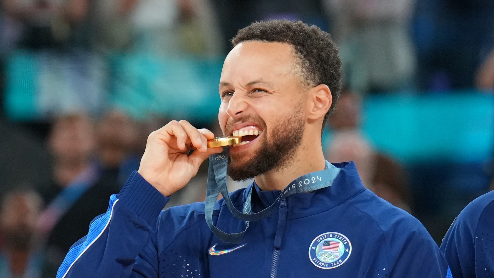 In photos: The Warriors' Steph Curry triumphs in Paris - Axios San Francisco