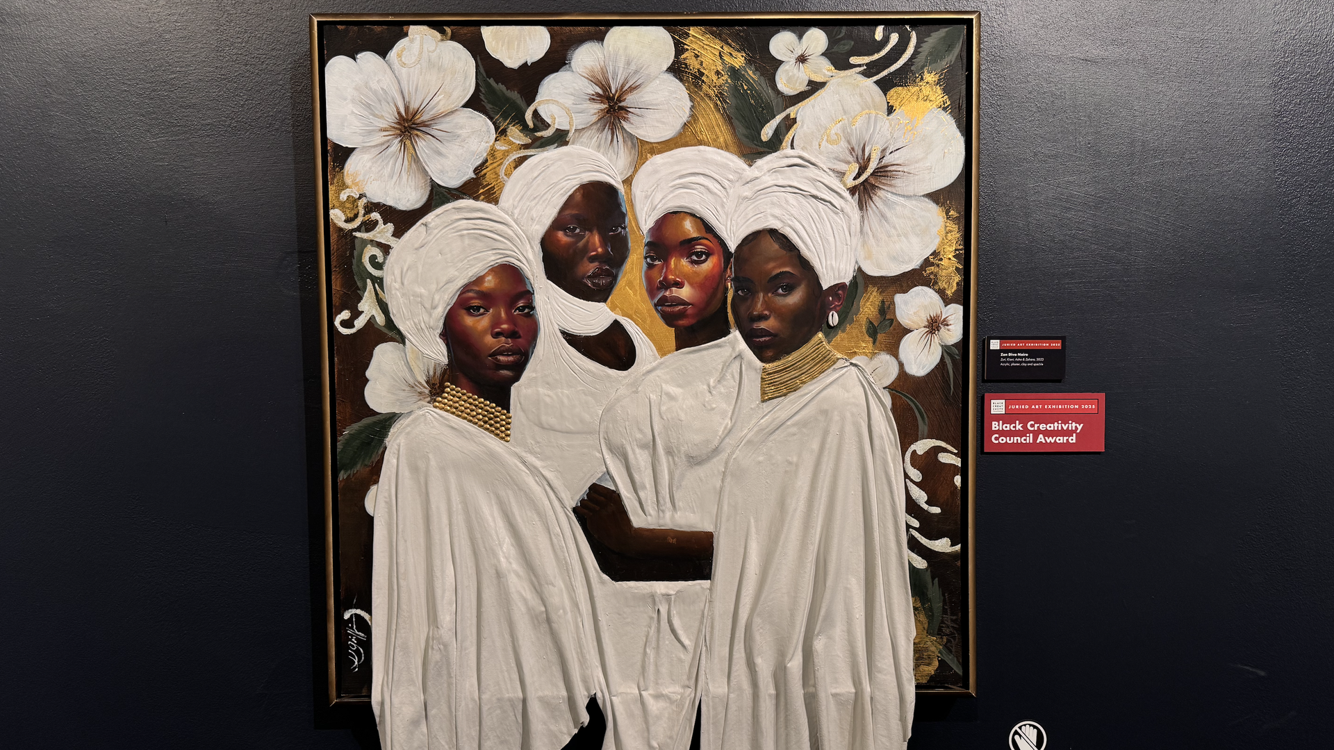 "Zuri, Kioni, Asha & Zahara" Break Creativity Council Award. by: Zen Diva Noire.  Photo: Moyo Adeolu/Axios. 