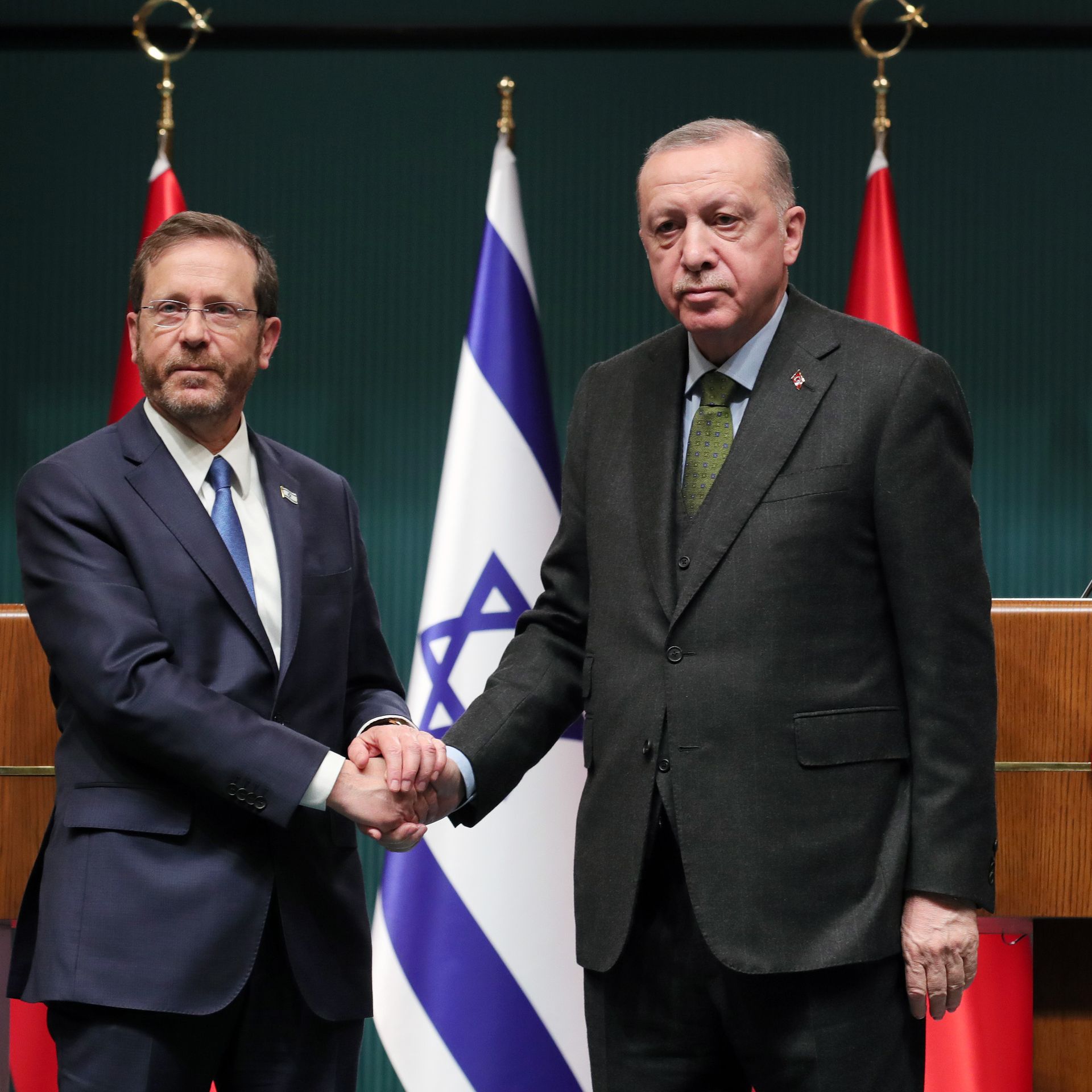 Israel's President Visits Turkey in Sign of Thawing Relations - The New  York Times