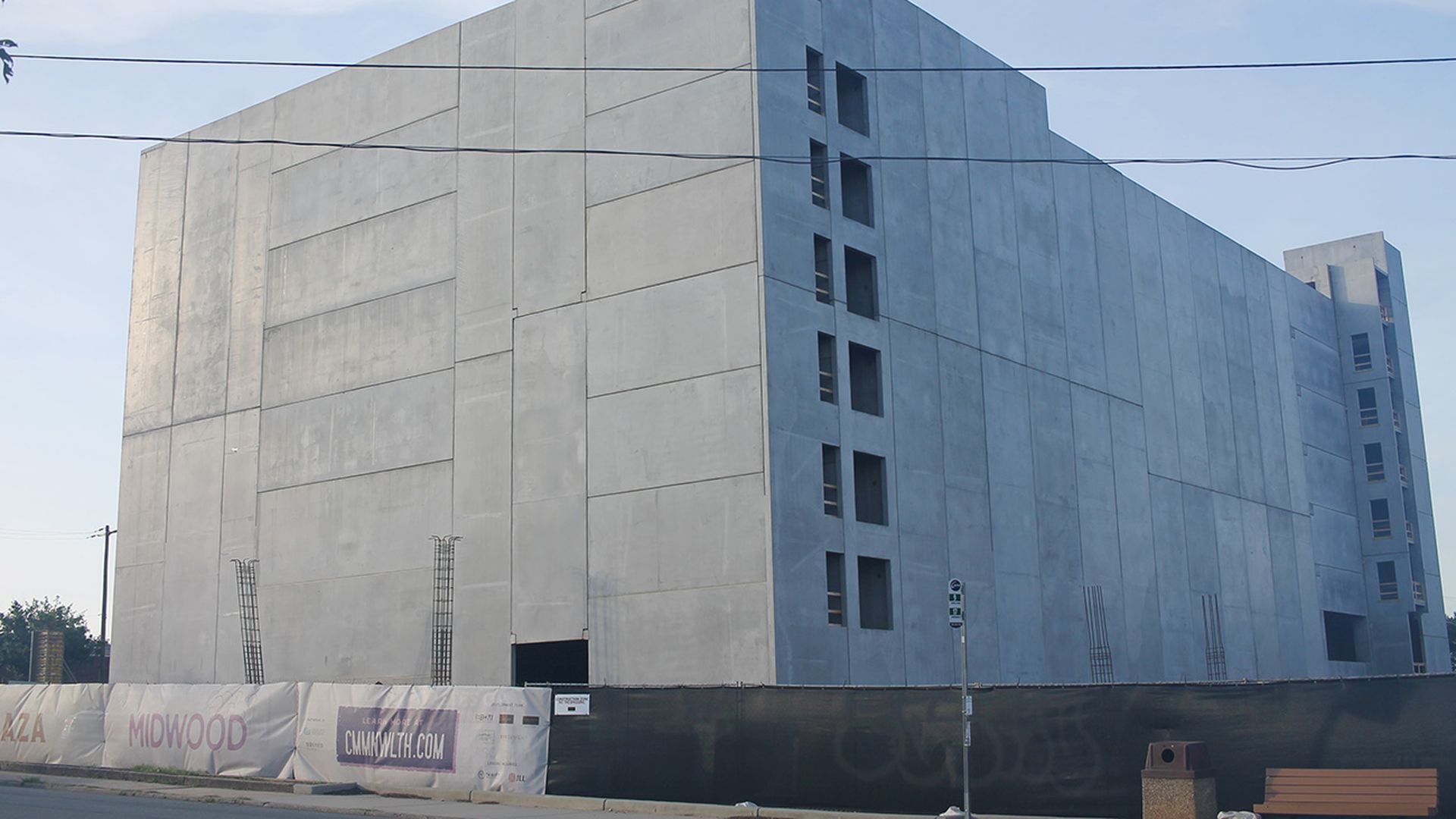 Commoonwealth Plaza Midwood construction