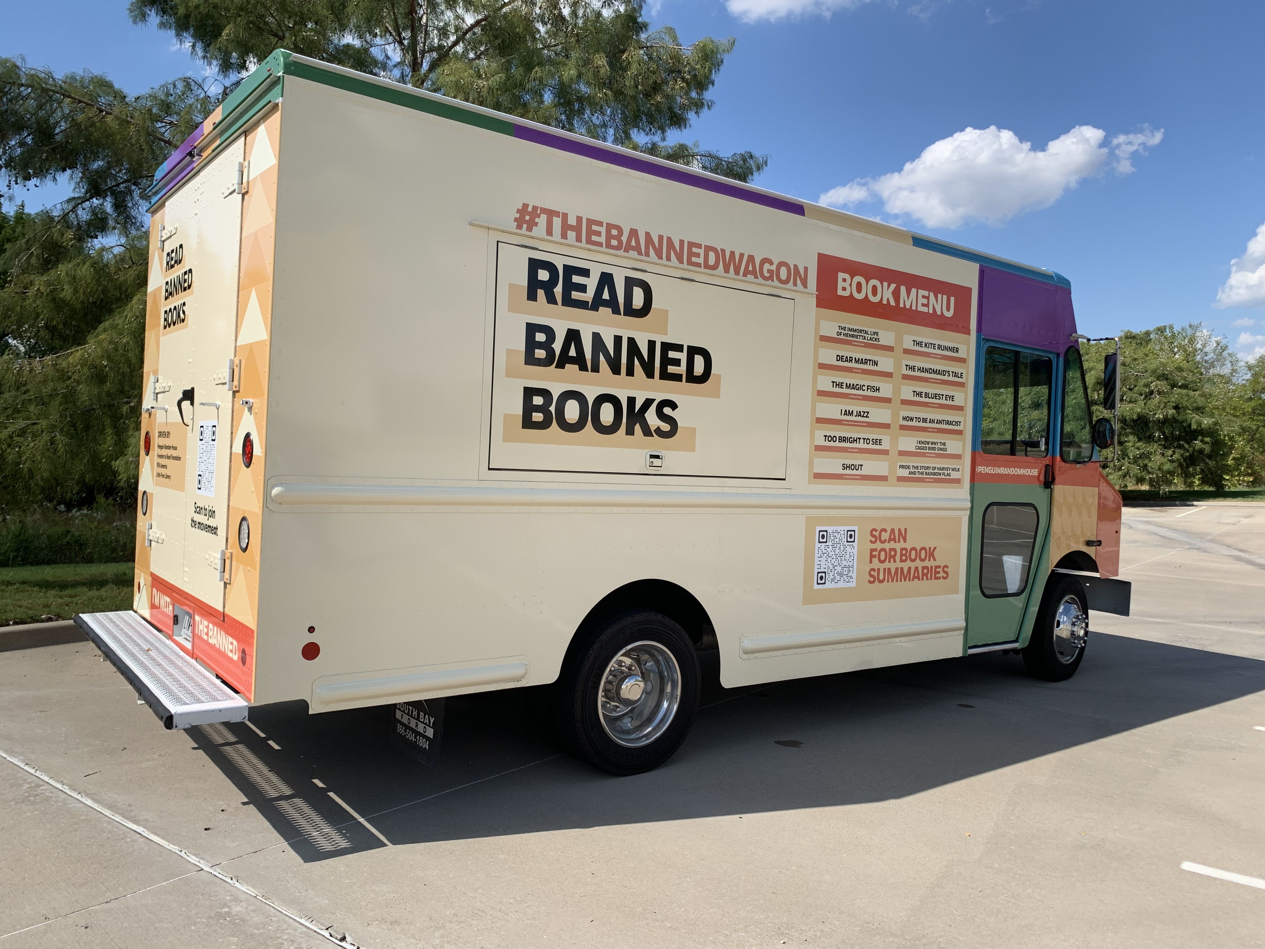 Banned Books Wagon begins Southern tour in Atlanta - Axios Atlanta