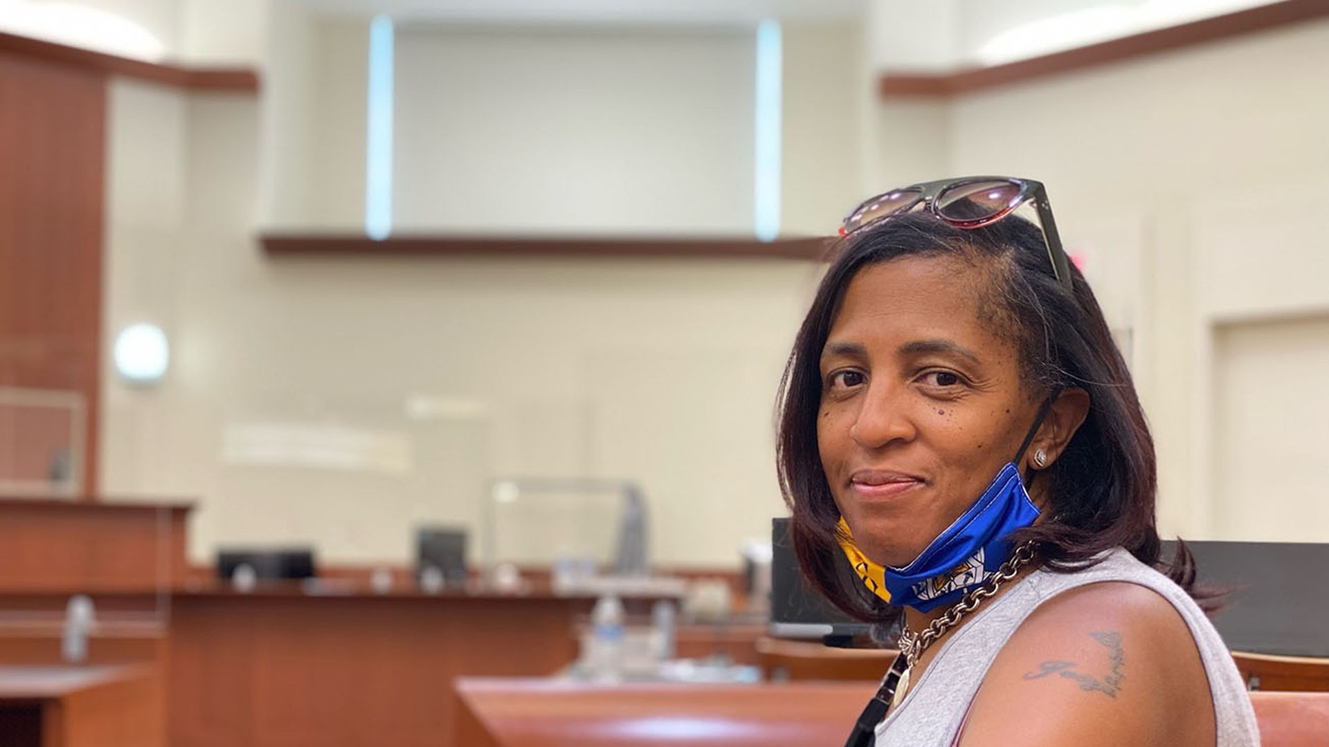 Rashida Gittens, domestic abuse survivor