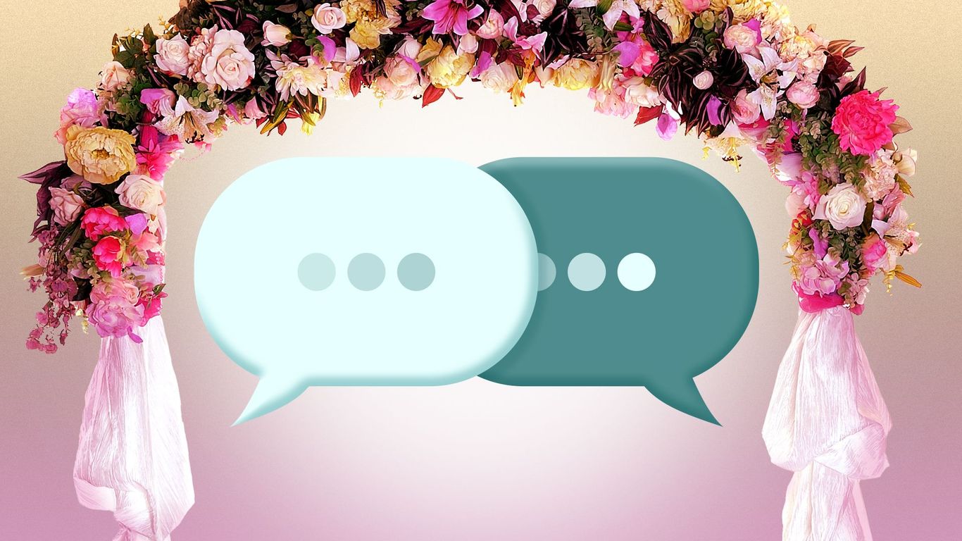 Wedding invites go to SMS
