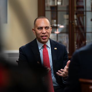 "Not a serious question": Jeffries dismisses report of potential primary challenge
