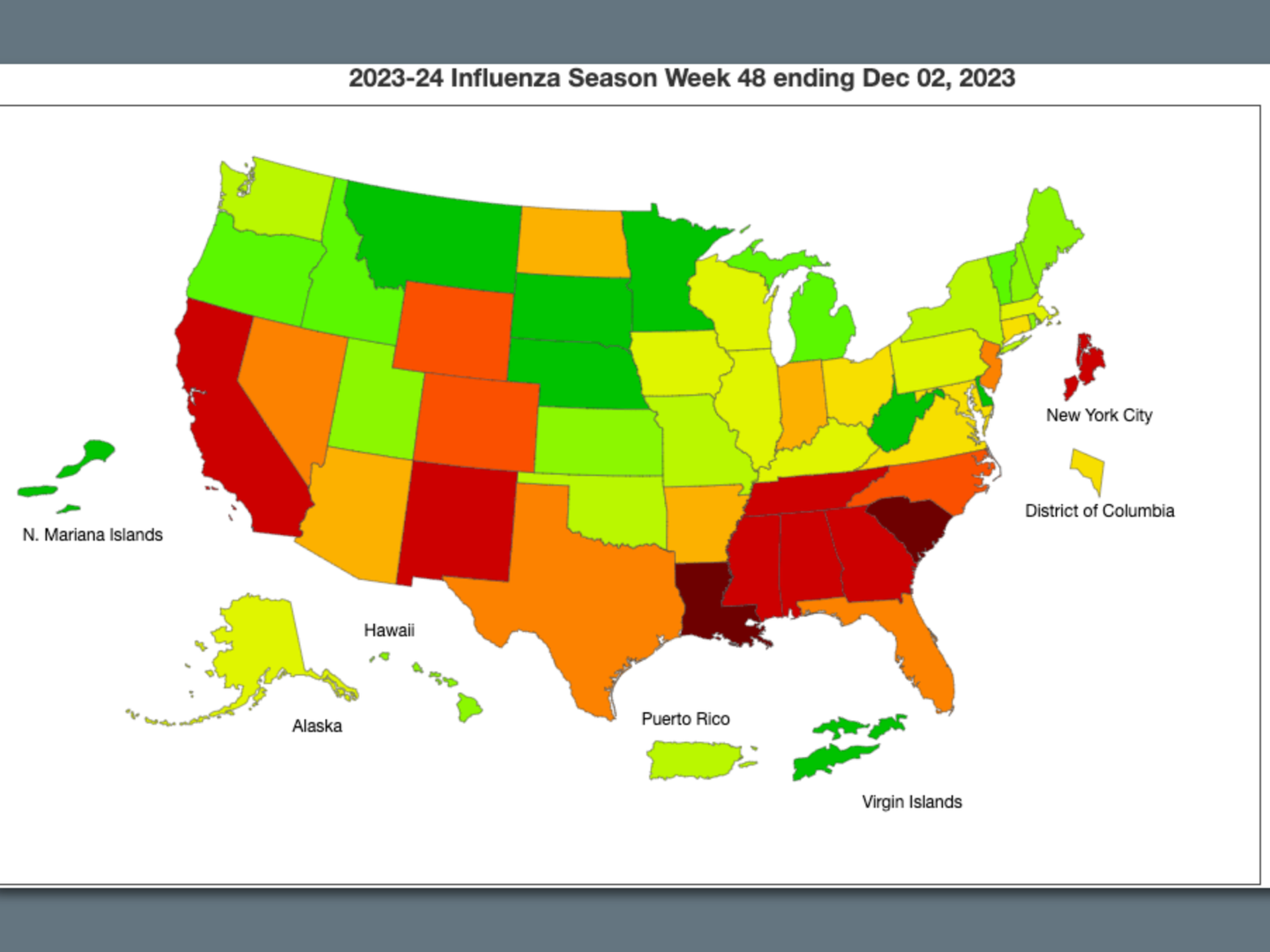 Louisiana s flu season among the worst in U.S. right now Axios