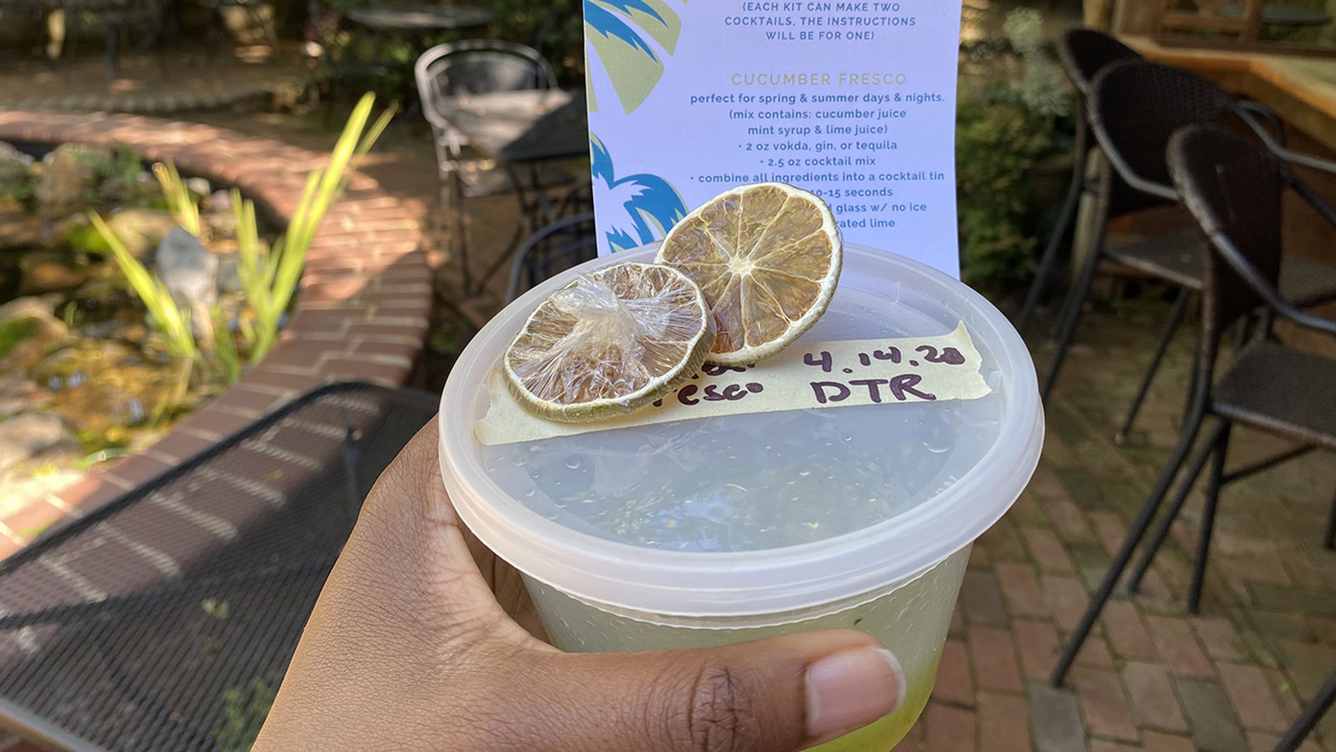 dilworth tasting room pandemic cocktail kit