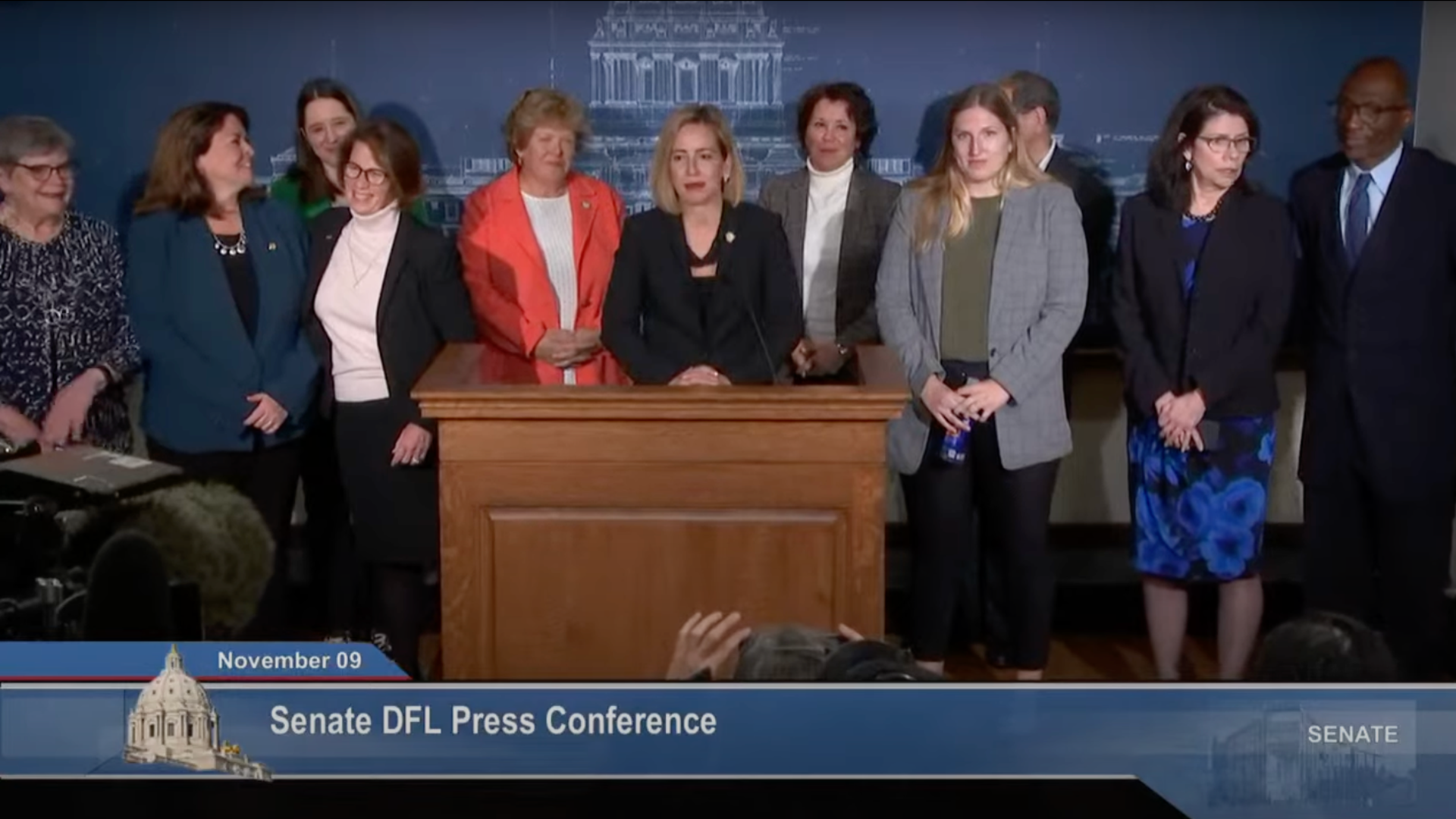 DFL women at the Capitol
