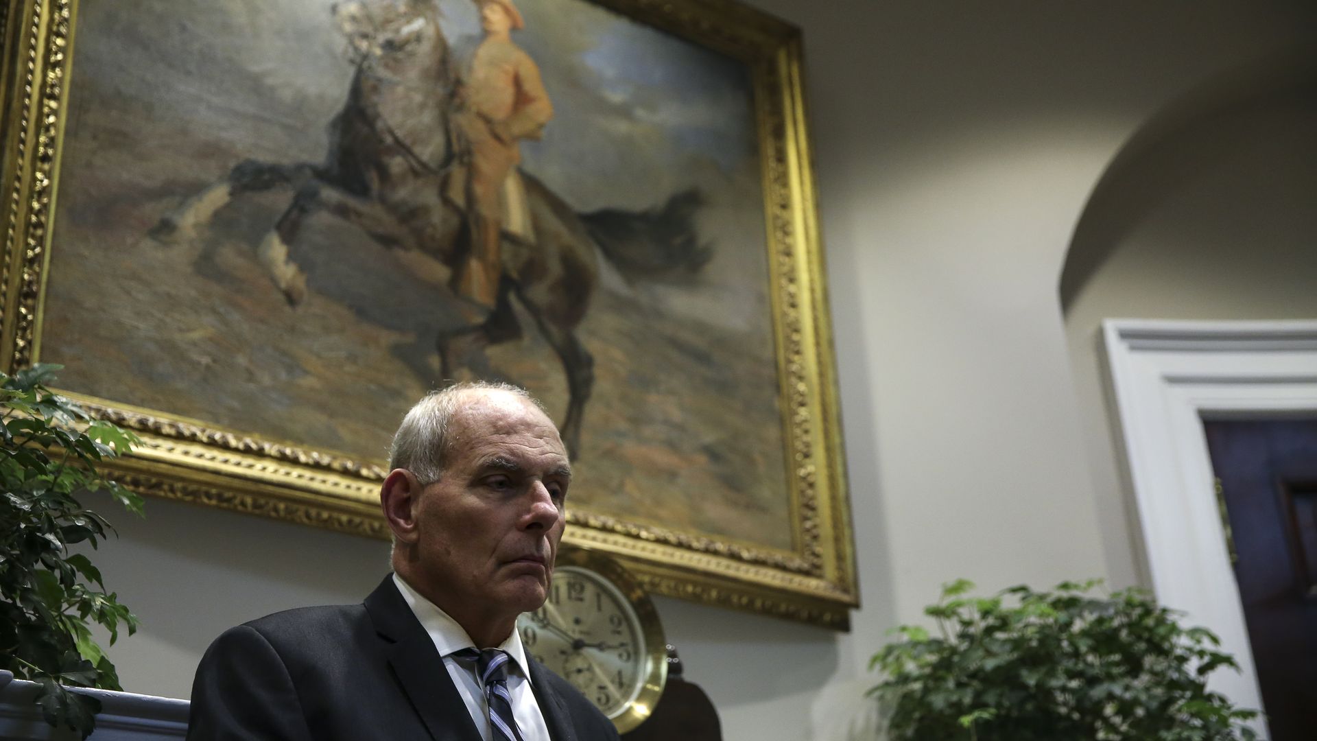 White House Chief of Staff John Kelly: Photo by Oliver Contreras - Pool/Getty Images