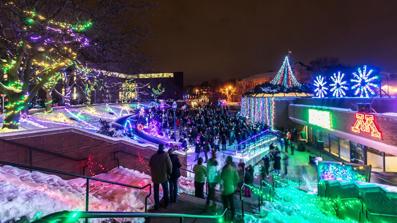 Catch these free holiday light shows in Twin Cities neighborhoods