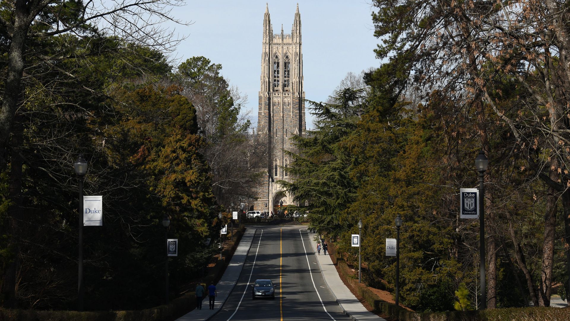 The long beautiful road to Duke University Chapel