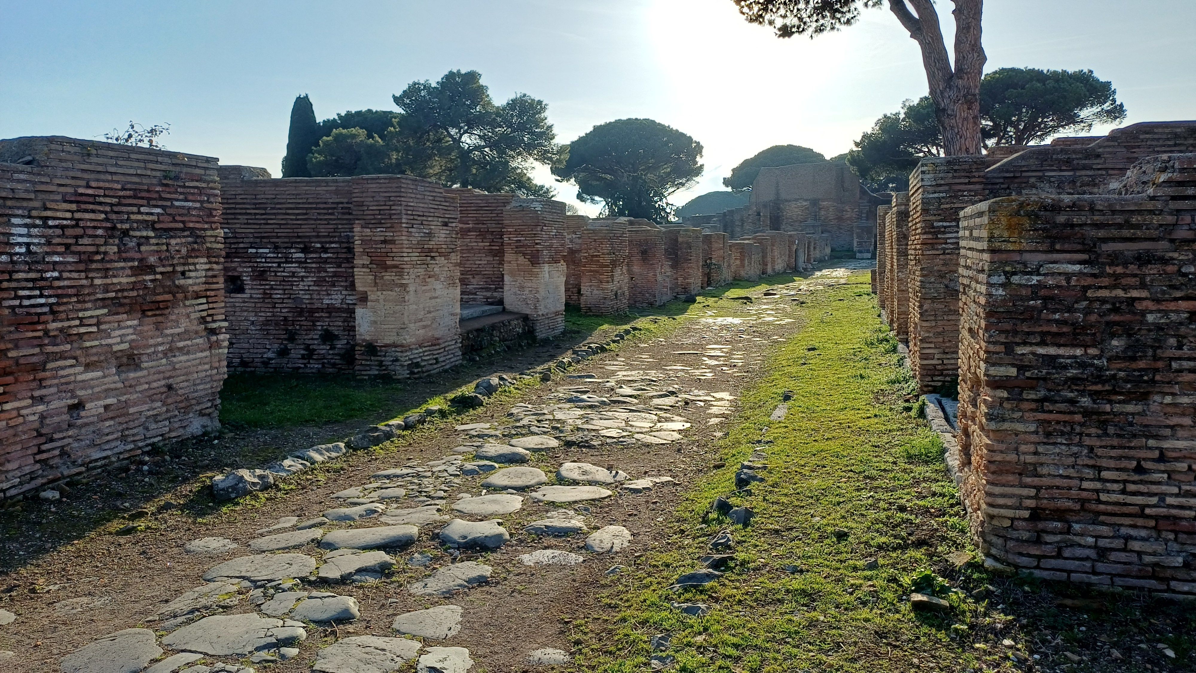 An ancient Roman street