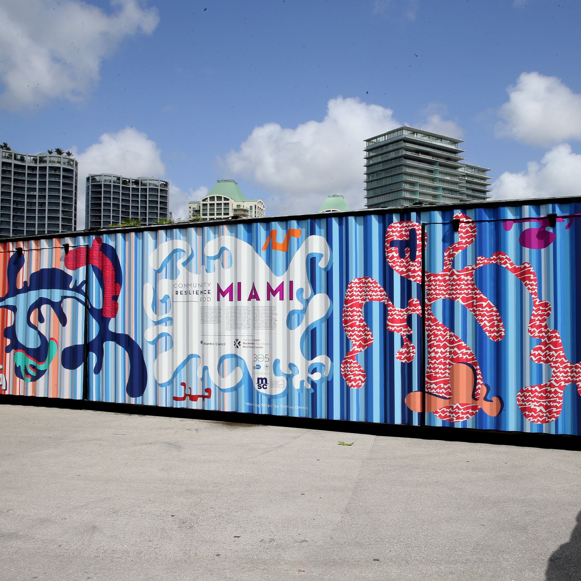 Miami's climate resilience pod. Courtesy Adrienne Arsht-Rockefeller Foundation Resilience Center