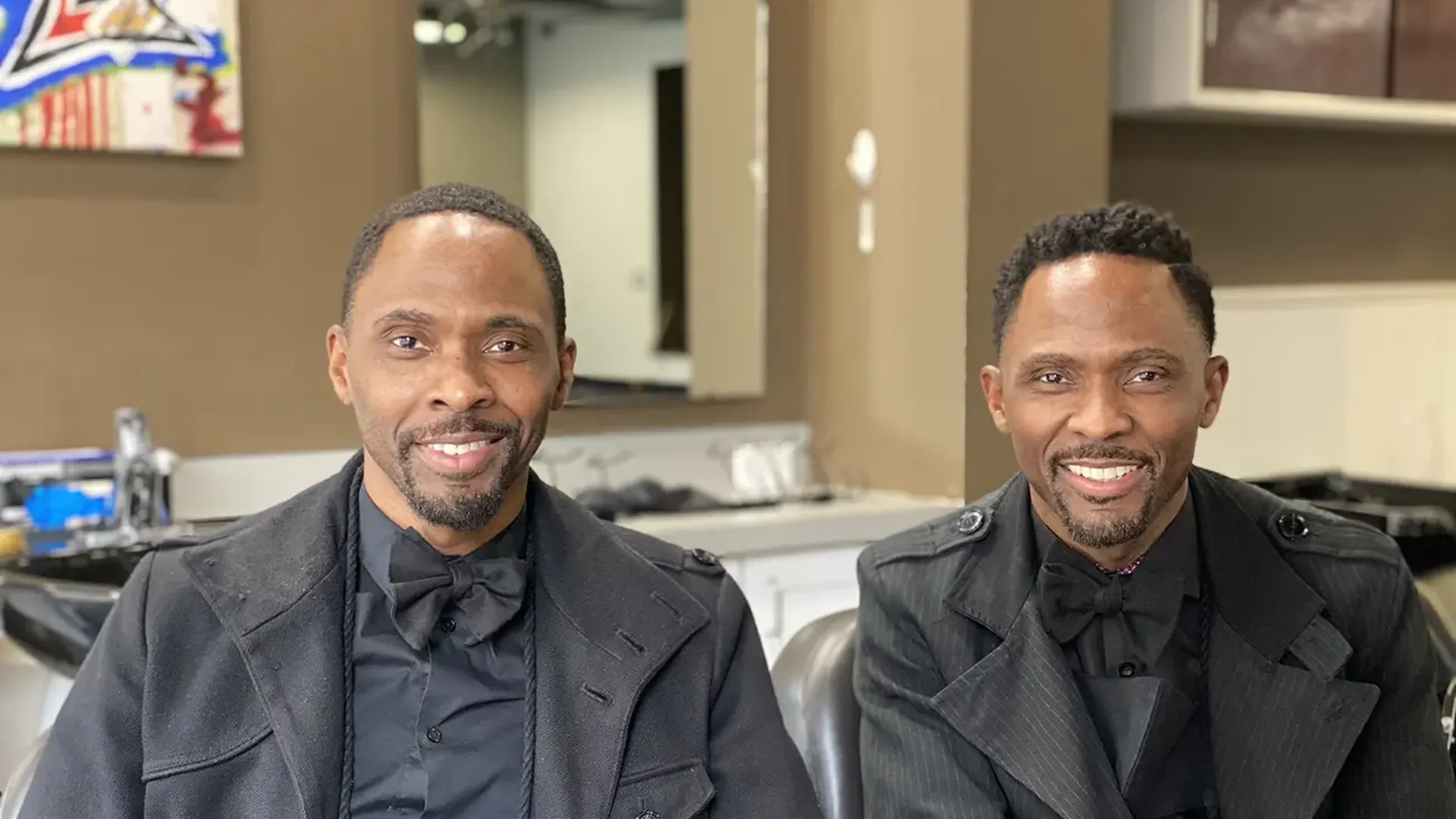 Jermaine (left) and Damian Johnson, No Grease