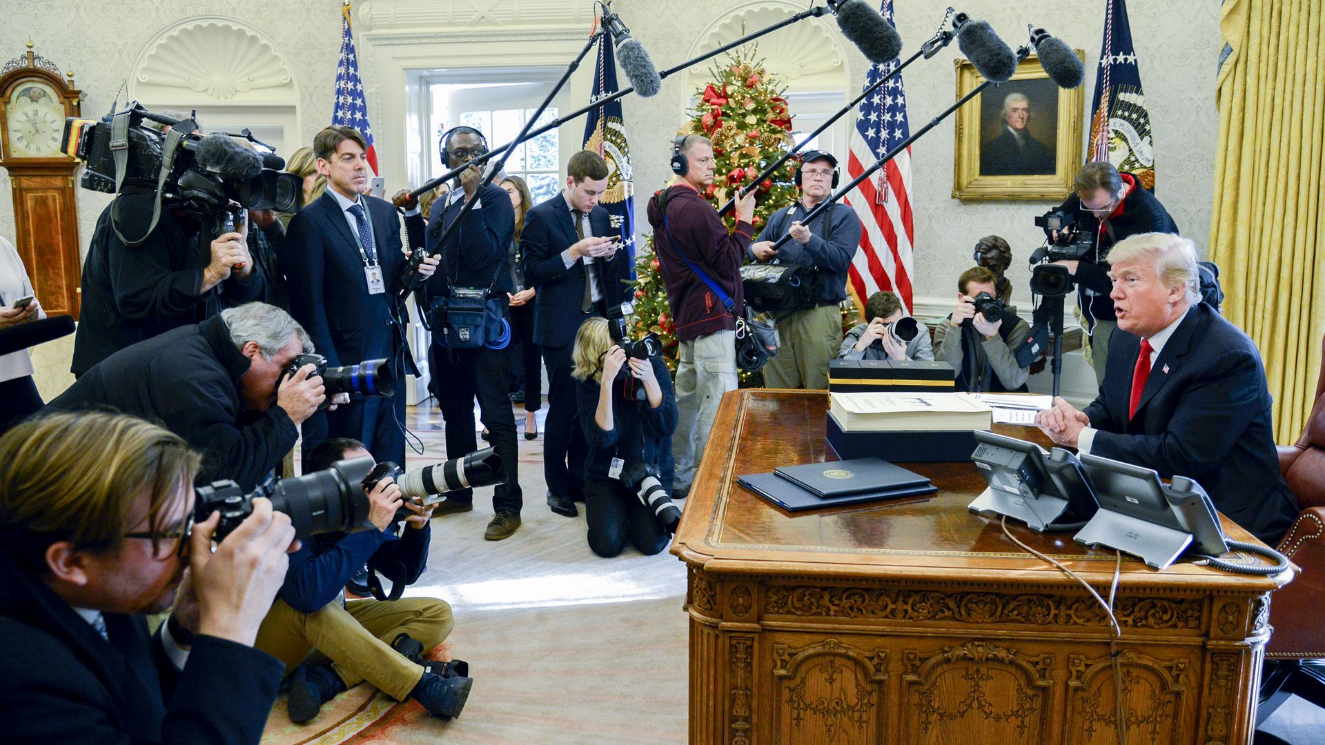 President Trump signs the Tax Cuts and Jobs Act of 2017