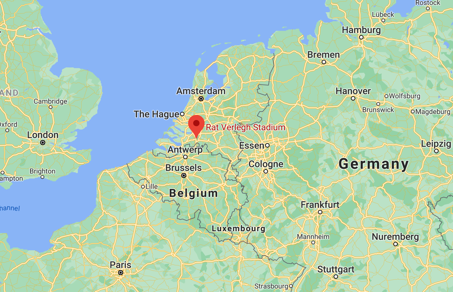 screenshot of breda, netherlands