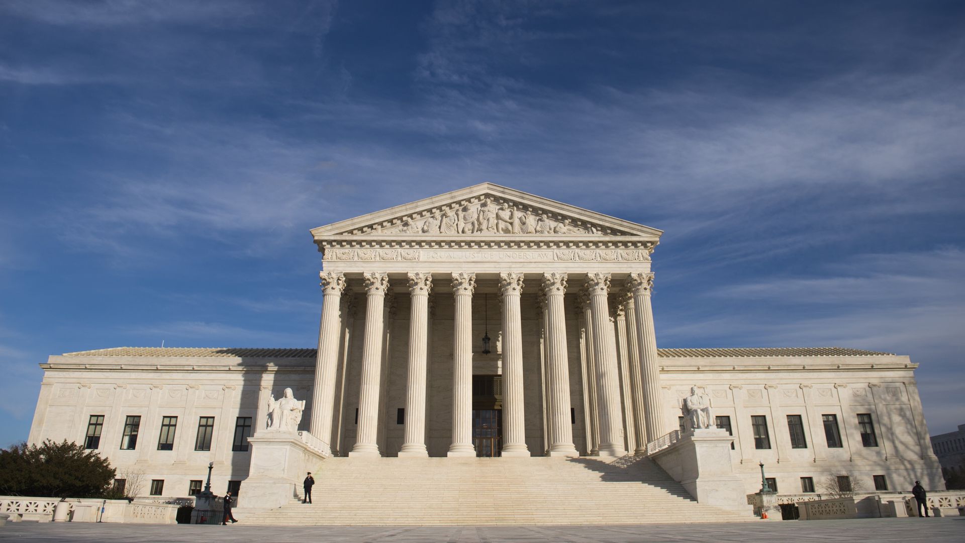 U.S. Supreme Court building. 
