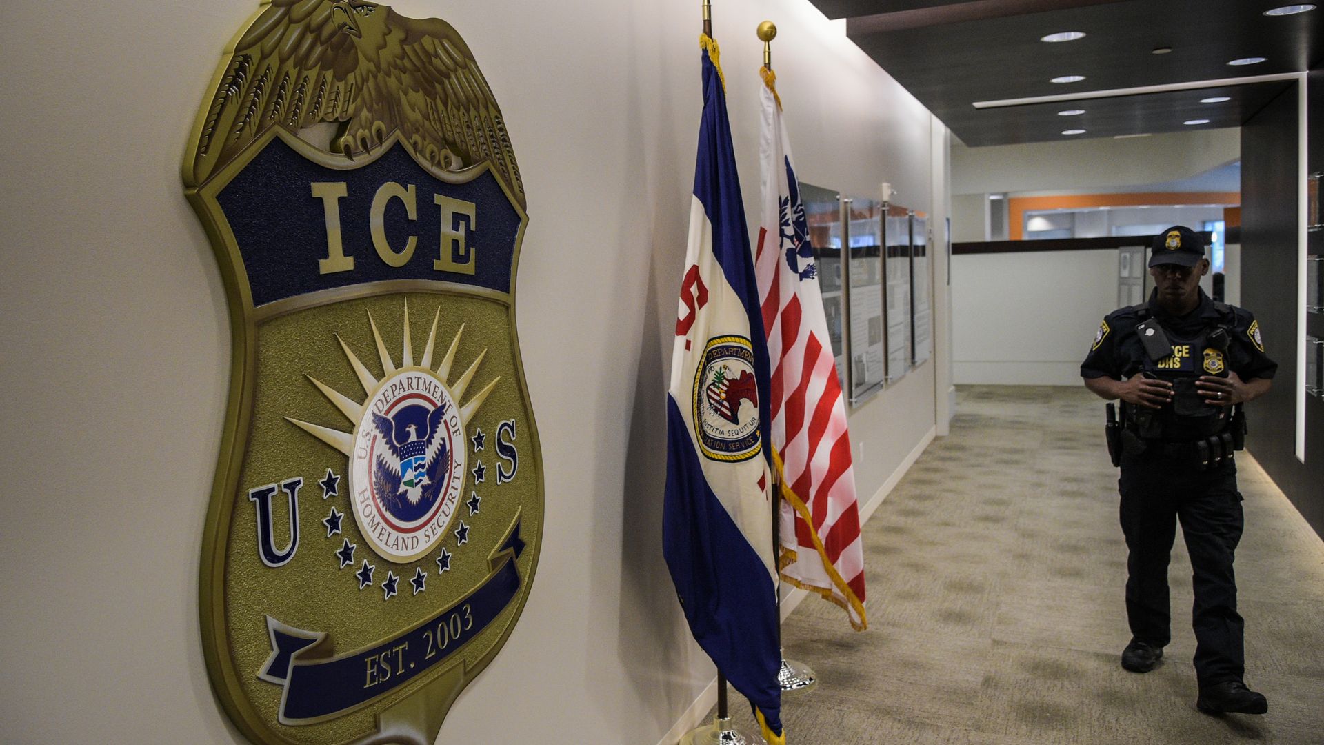 The ICE logo