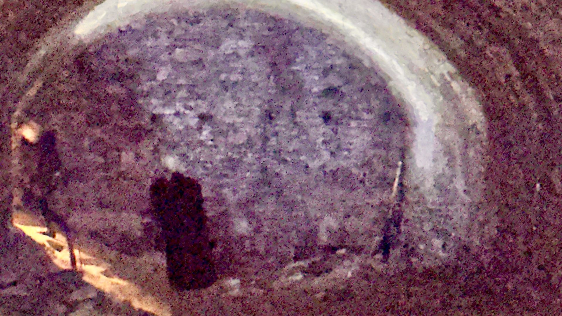A ghostly goodbye: This figure stands at the entrance to the fourth tunnel so visitors have to walk past it to get out. Photo: Courtesy of American Legacy Tours