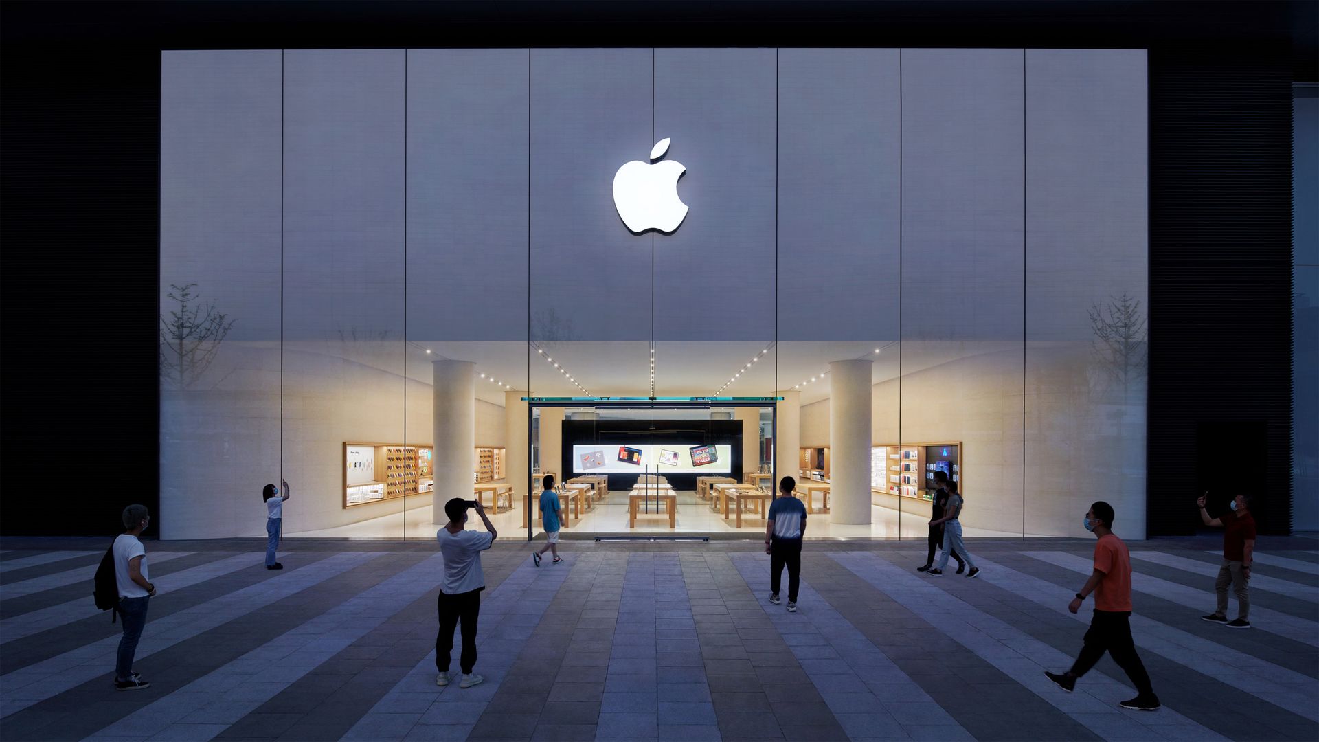 An Apple store in Changsha, China