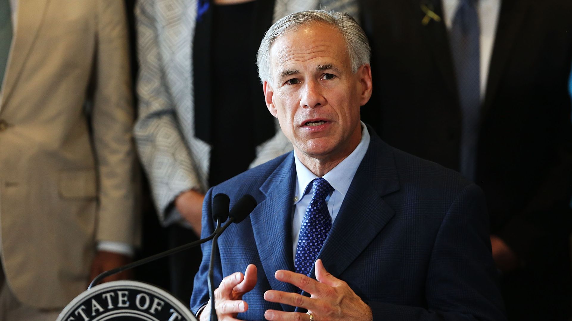 Texas Gov. Greg Abbott (R). 