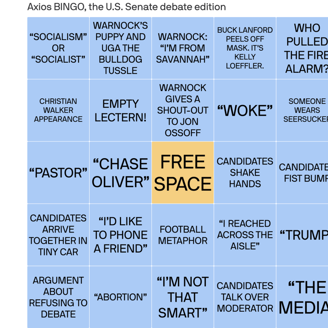 compass Bingo Card