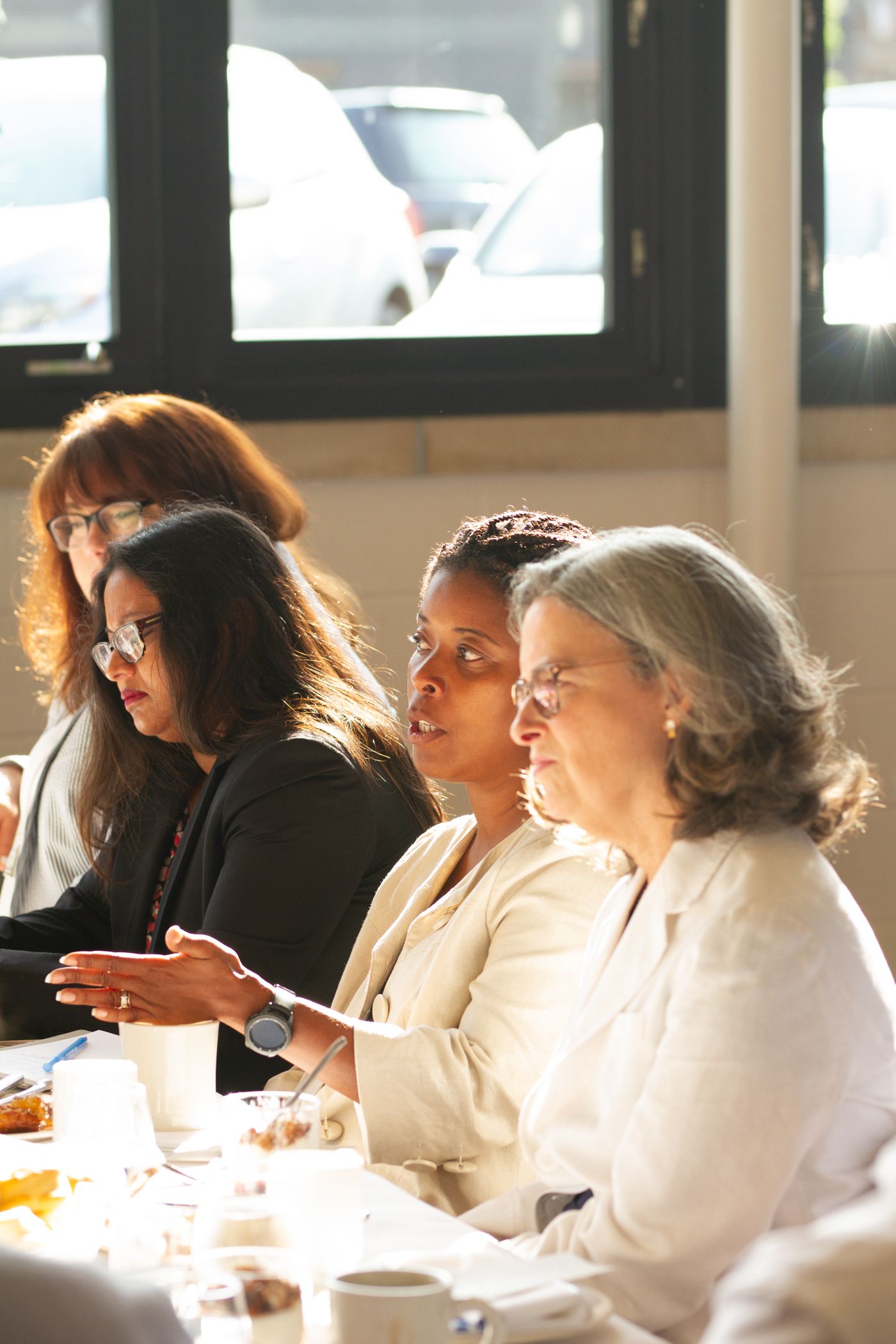 Katina Beard, CEO of Matthew Walker Health Center in conversation at the Axios roundtable.