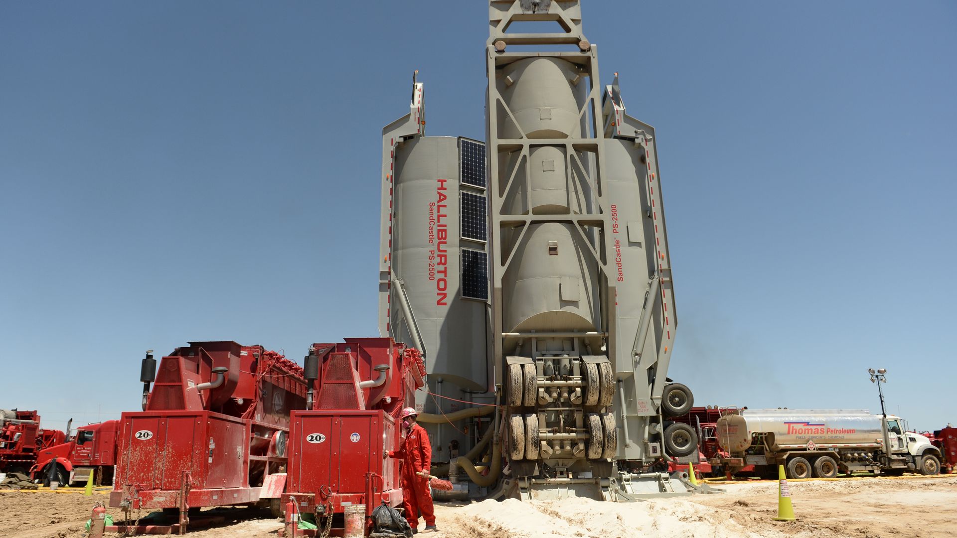 Fracking unit