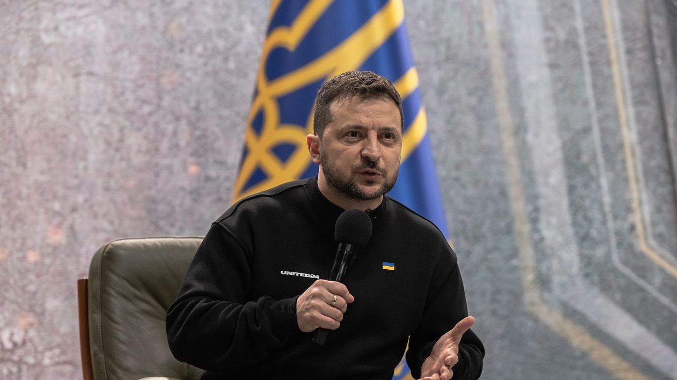 Zelensky Fires Top Ukrainian Military Commander