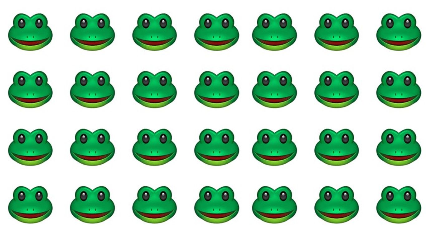 The top Super Bowl emoji was an alt-right frog symbol.