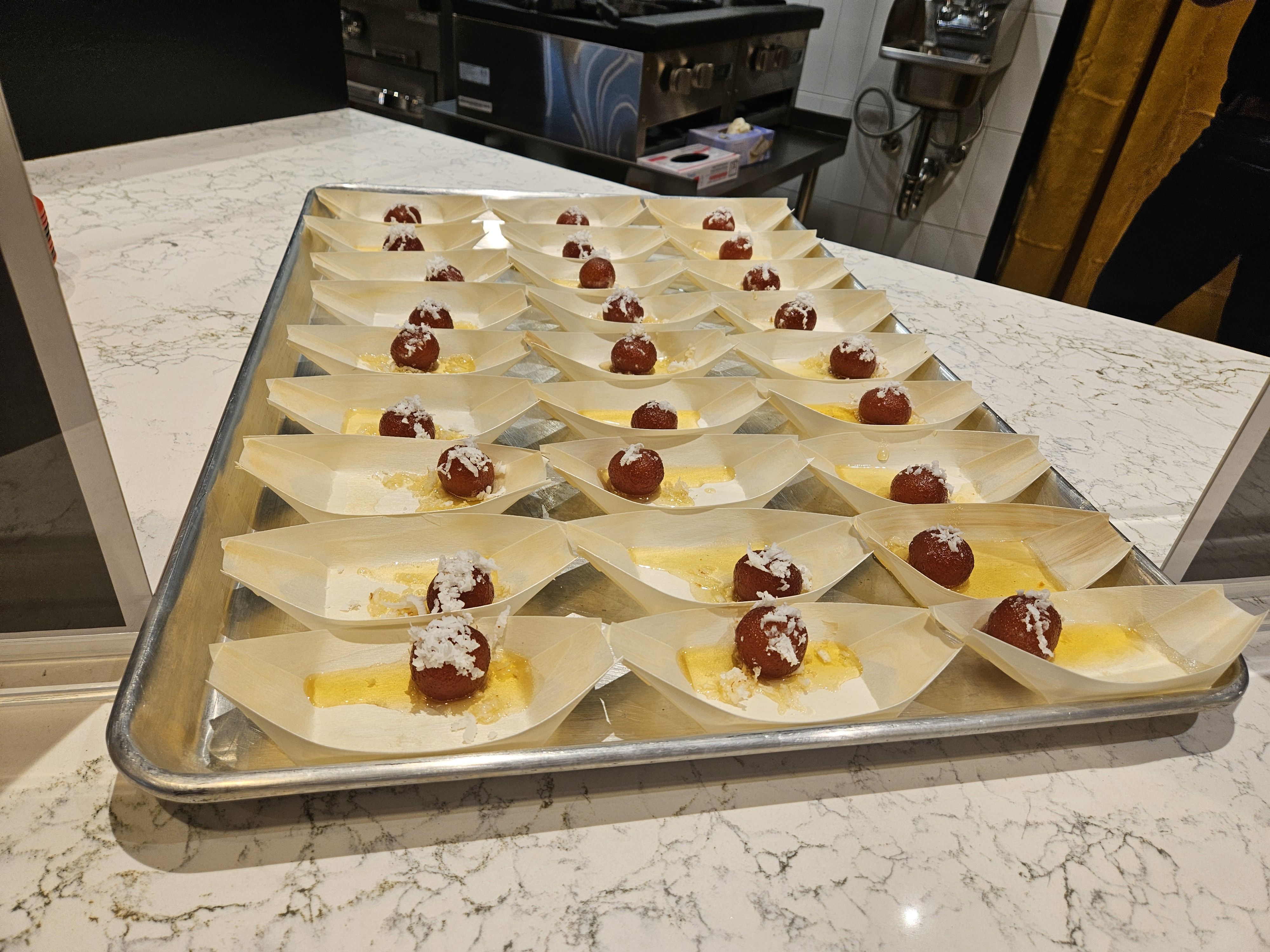 mango Indian grill appetizer