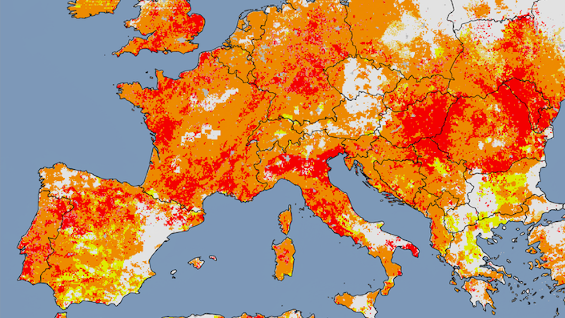 Image of European drought