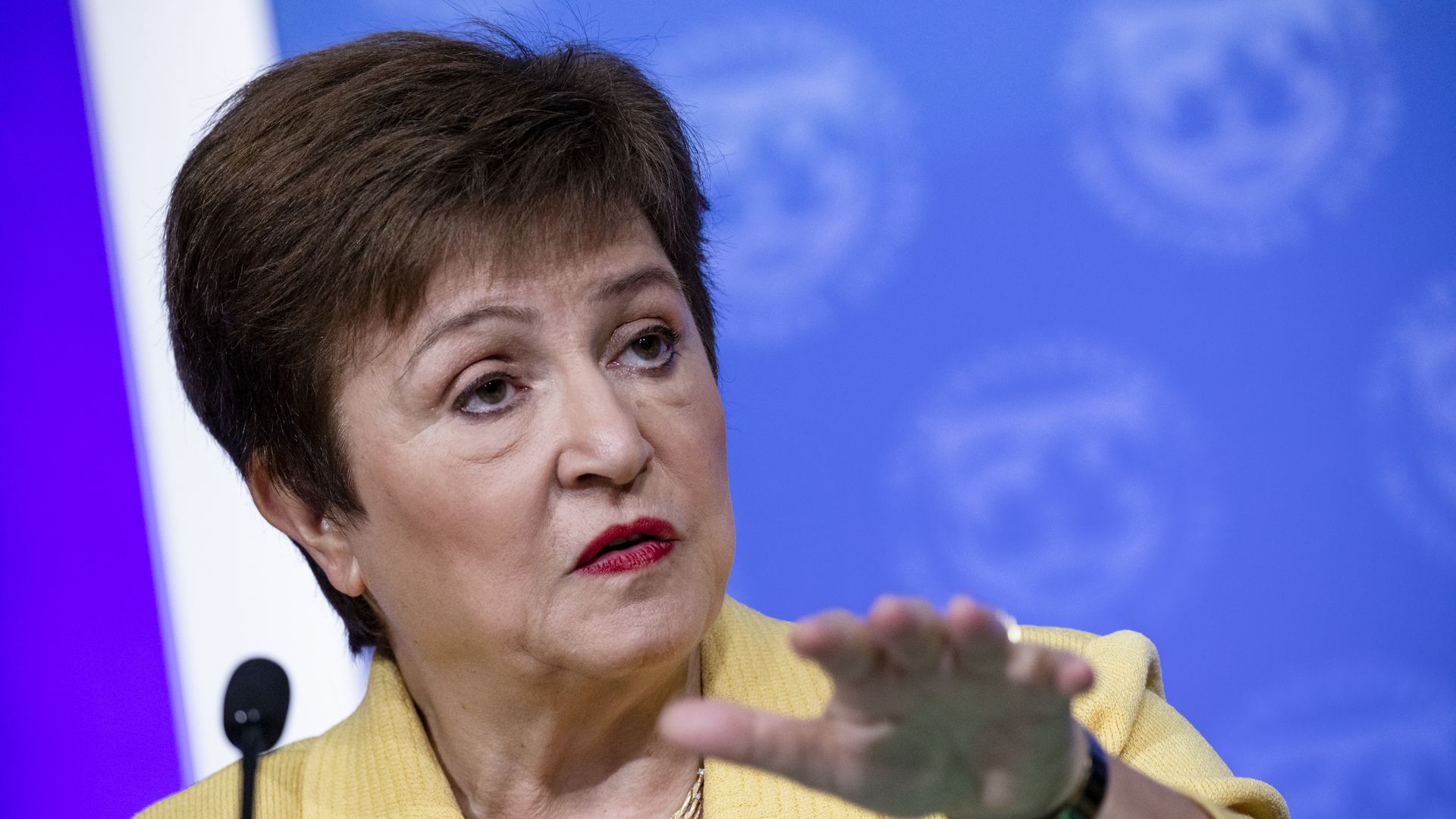 International Monetary Fund Managing Director Kristalina Georgieva