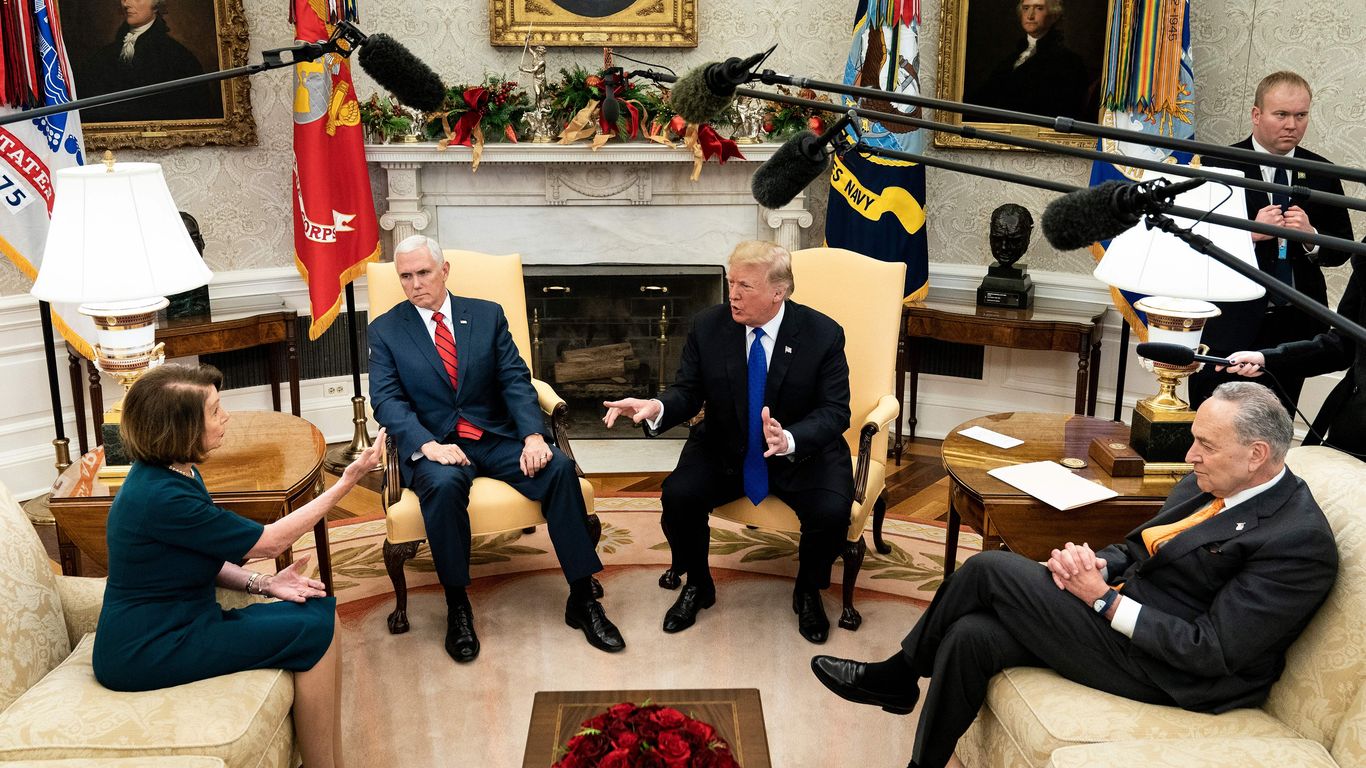 Trump: "I'm proud to shut down the government" over border wall
