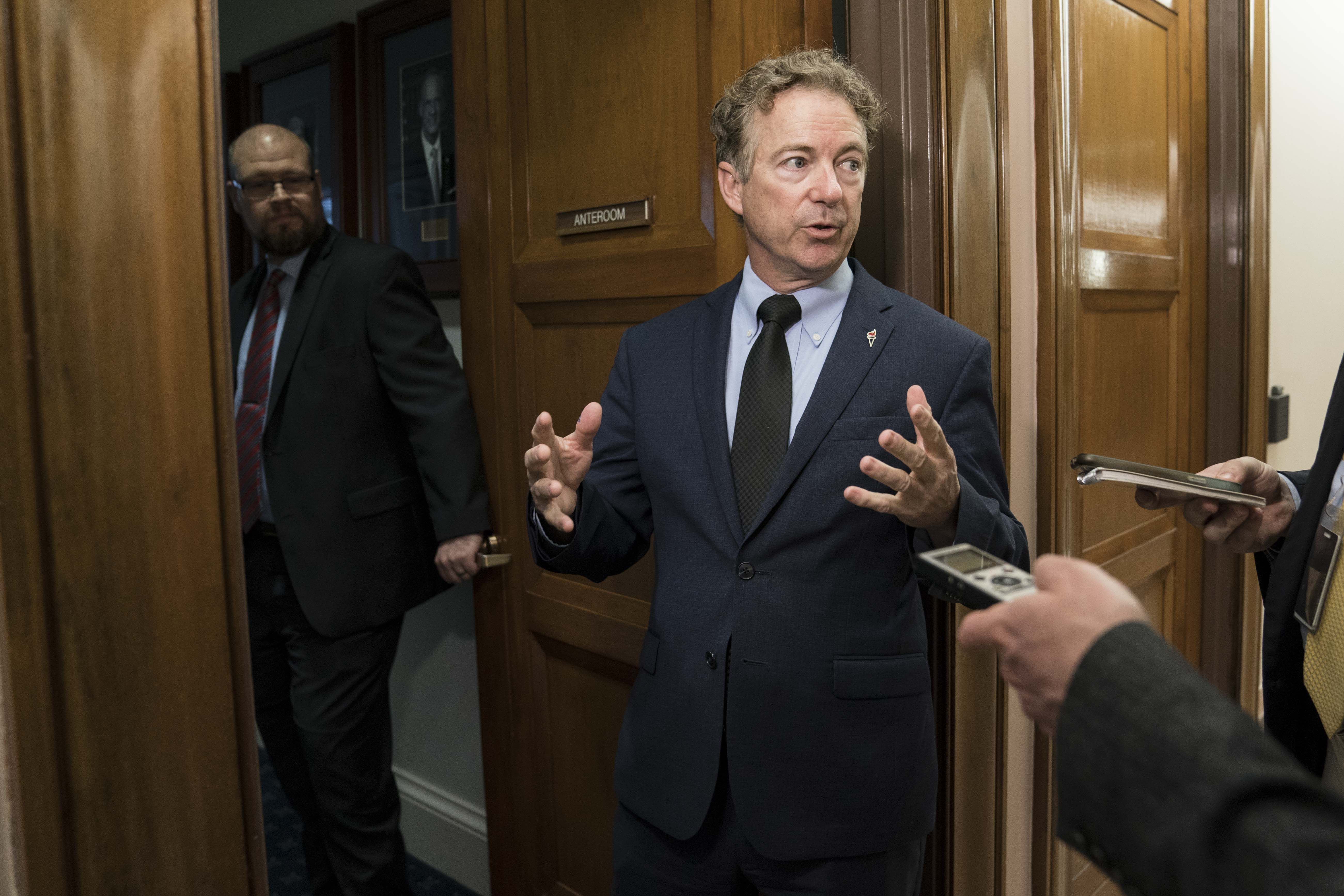 YouTube removes clip of Rand Paul reading alleged name of Ukraine whistleblower on Senate floor - Axios