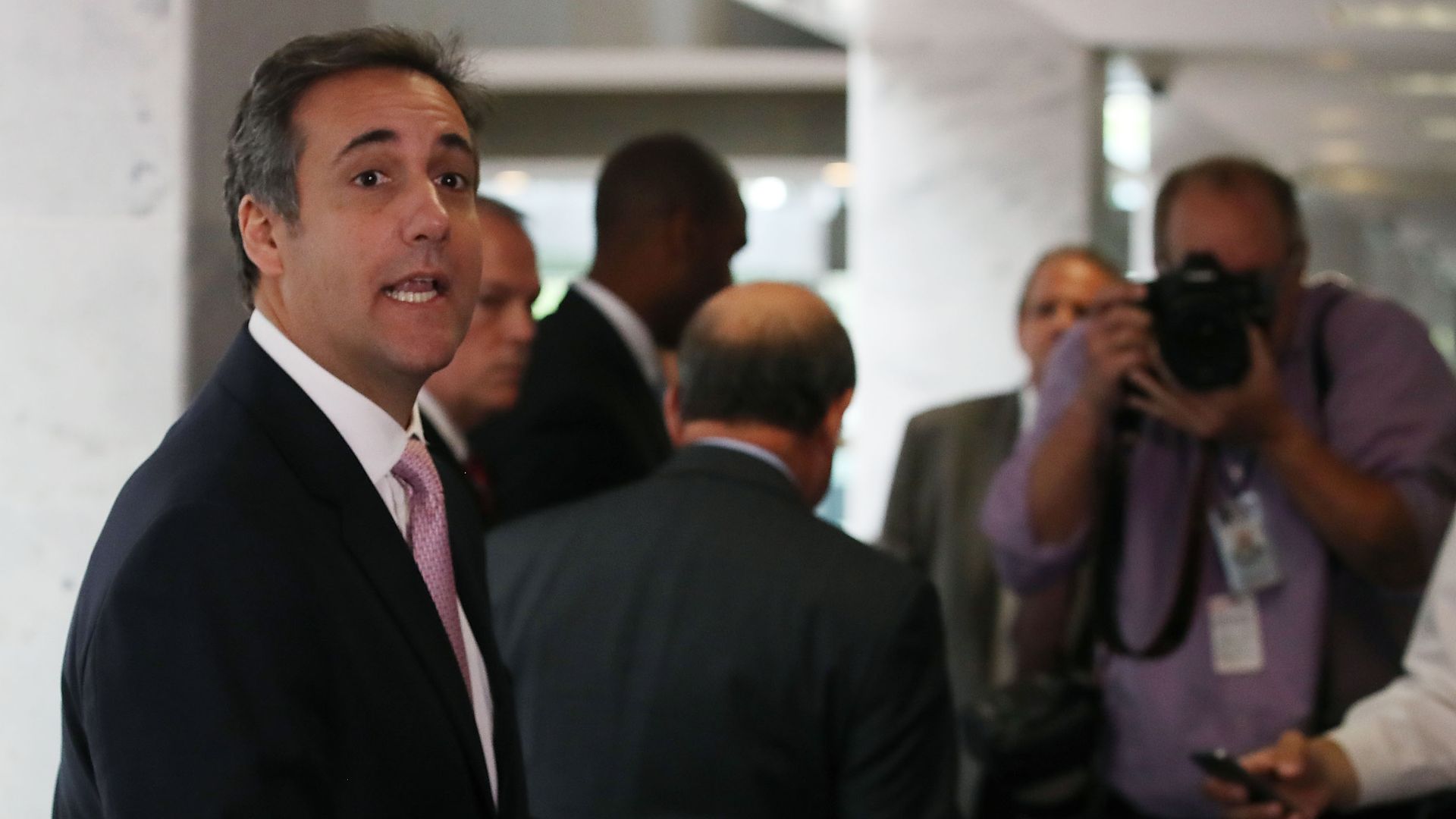 Michael Cohen, President Trump's personal lawyer 