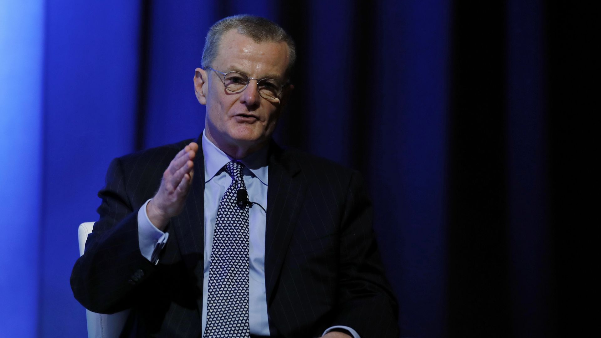 Bill Magness, president and chief executive officer of Electric Reliability Council of Texas Inc., speaks during the 2019 CERAWeek by IHS Markit conference.