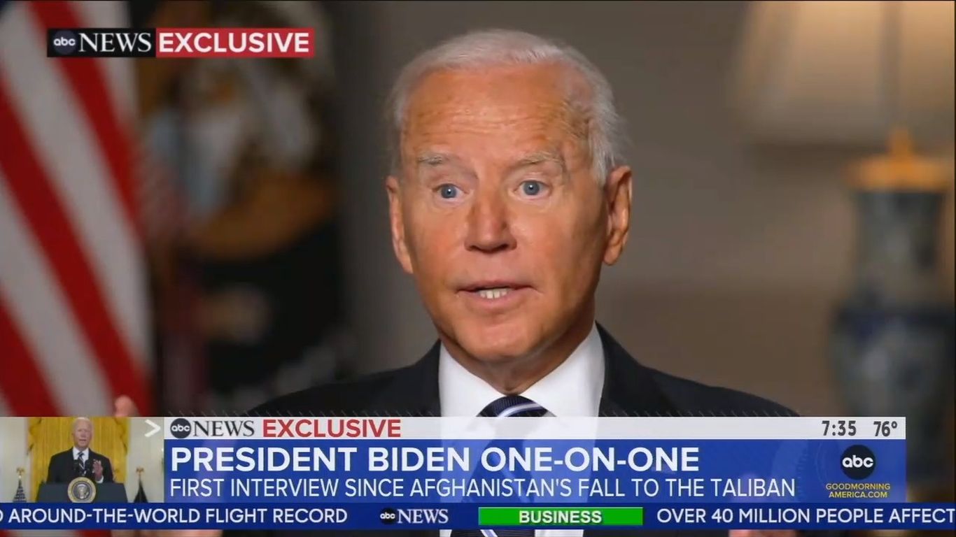 Biden denies Afghanistan will look the same 20 years after 9/11