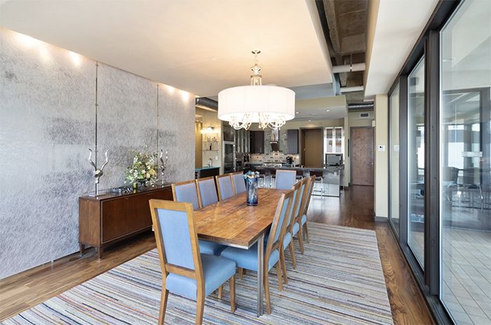 The Trust dining room