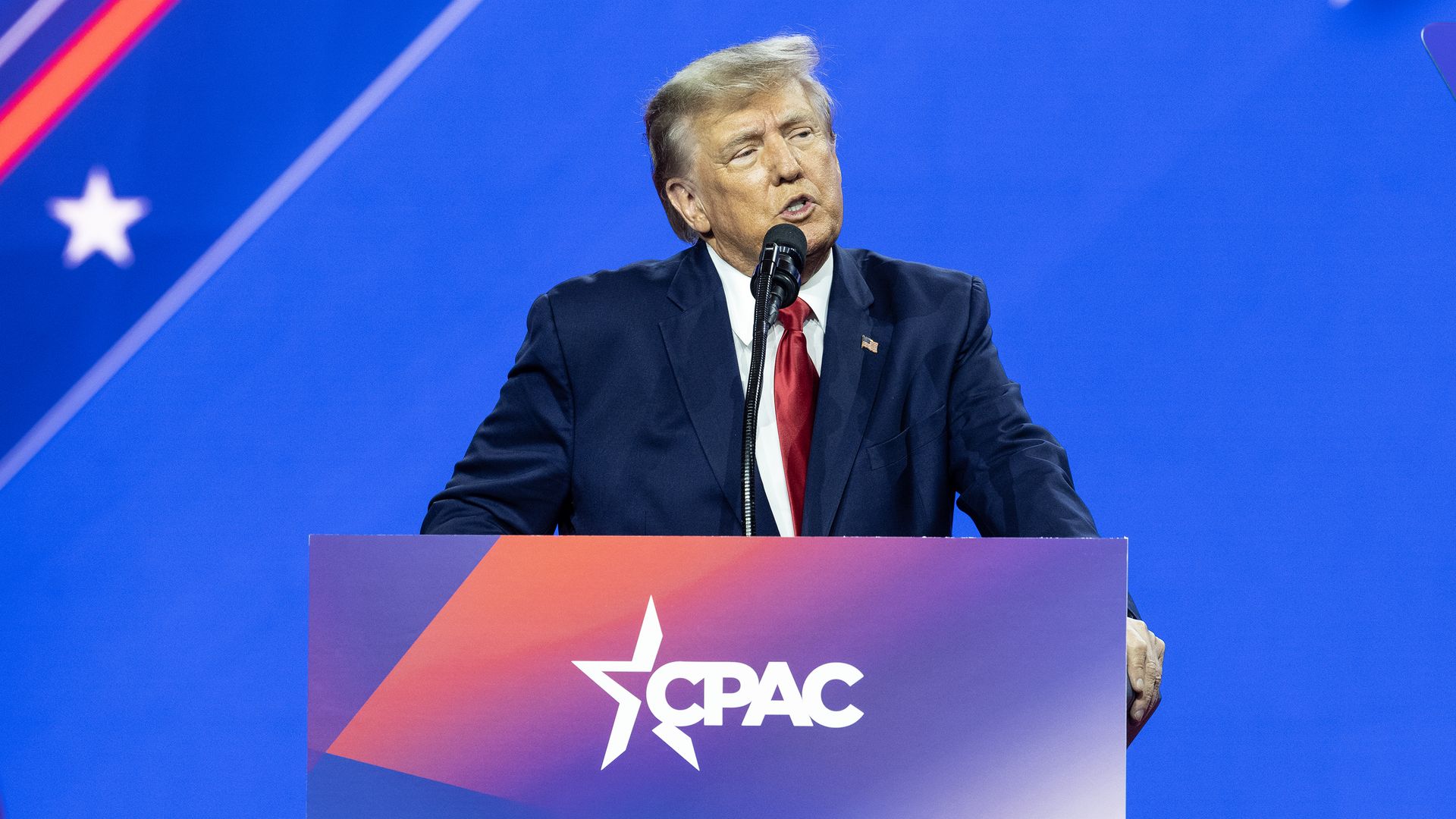 Donald Trump speaks at  CPAC Washington, D.C.