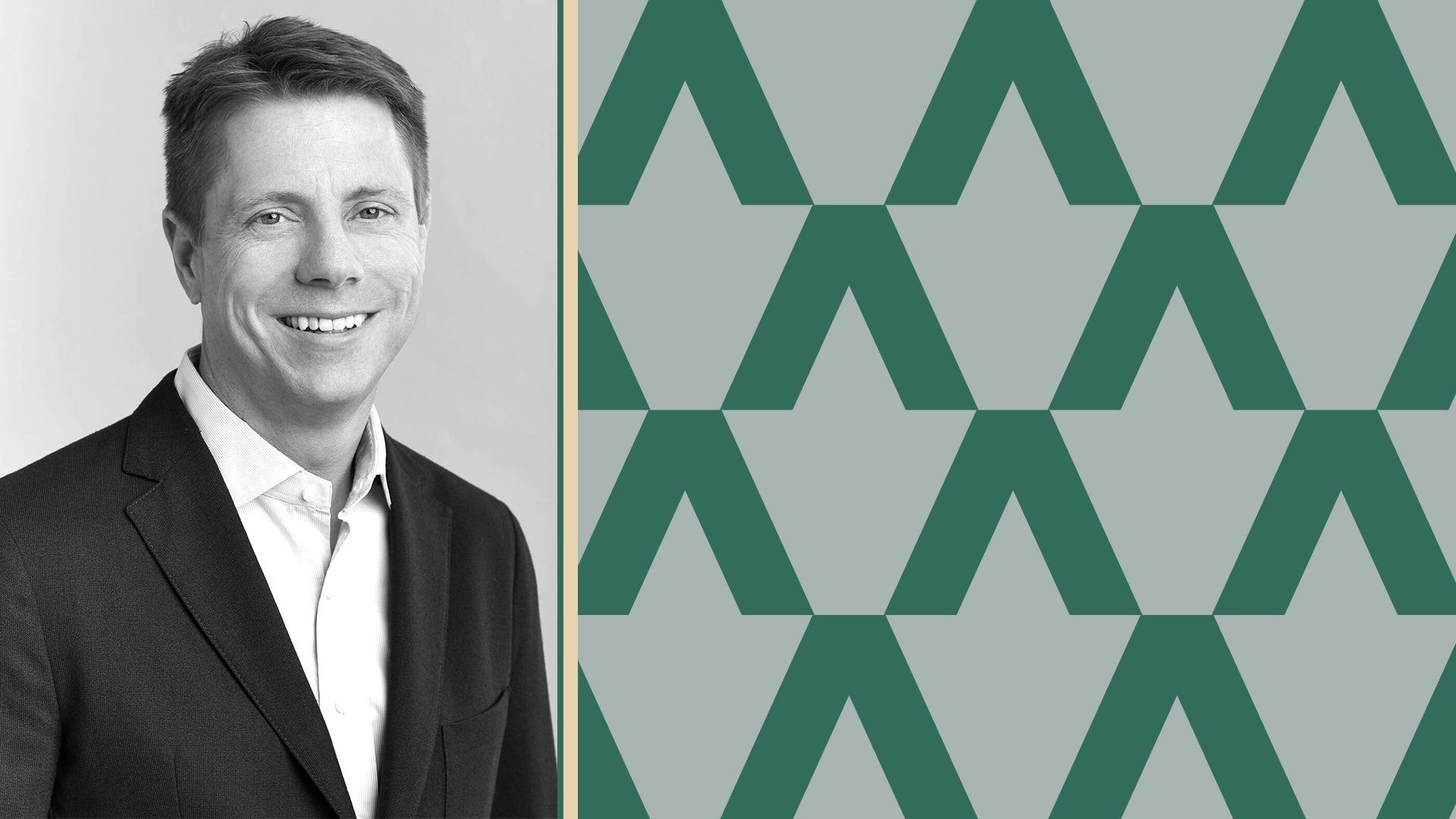 Photo illustration of Steve Greene beside the Corpay logo.