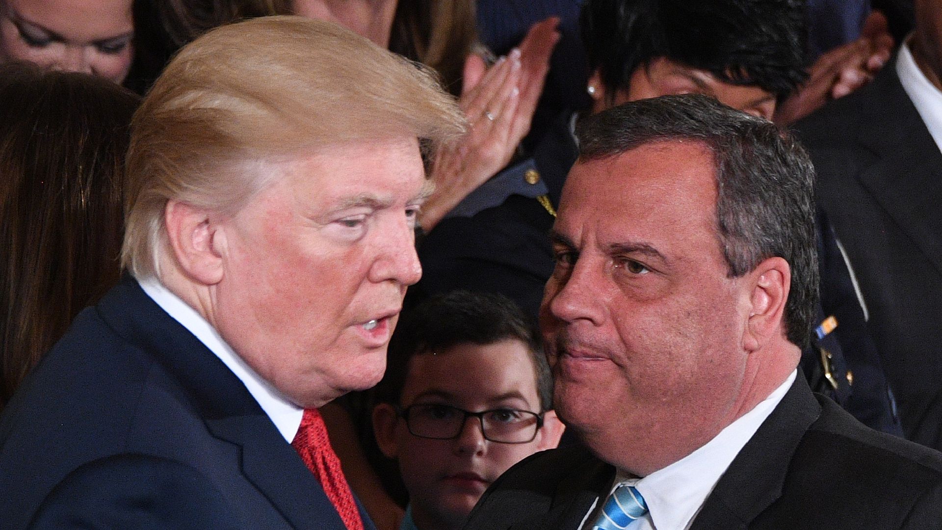 Trump and Chris Christie