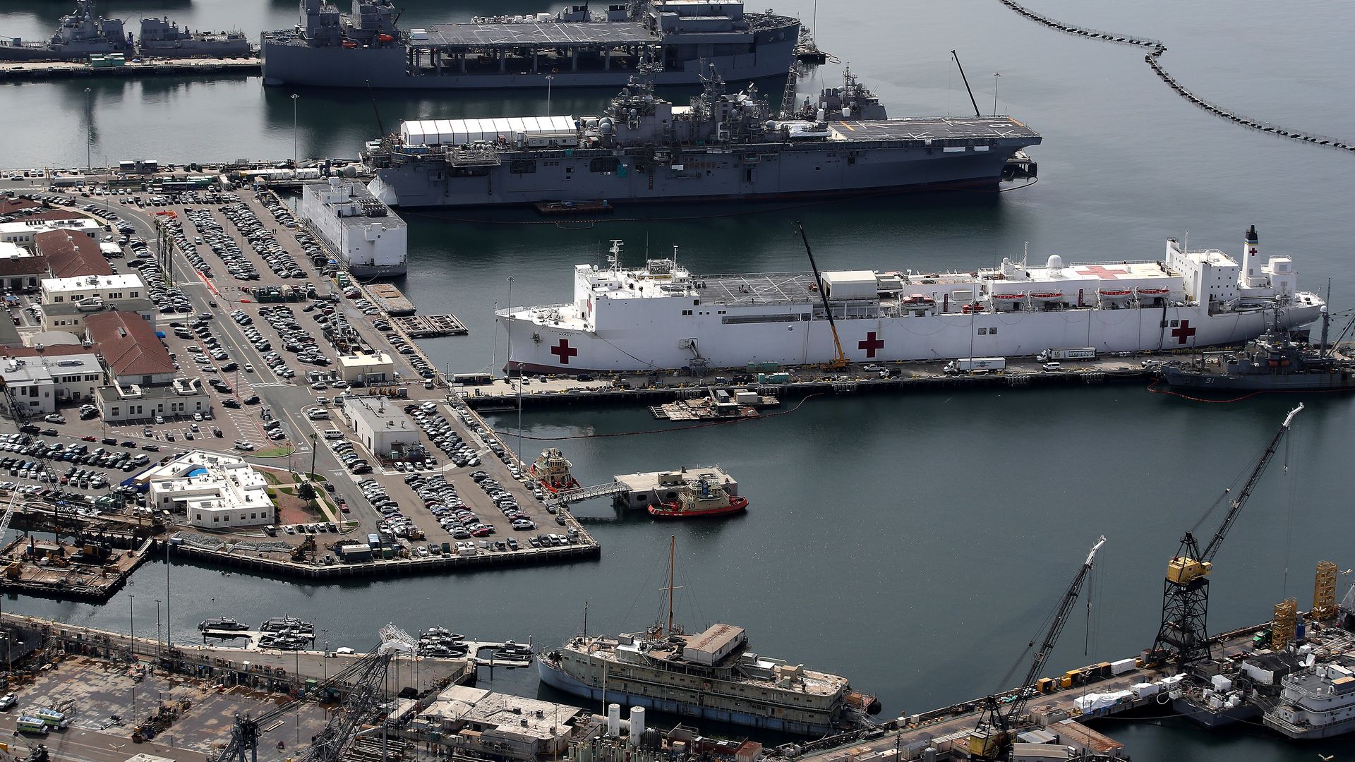 Naval Base at San Diego