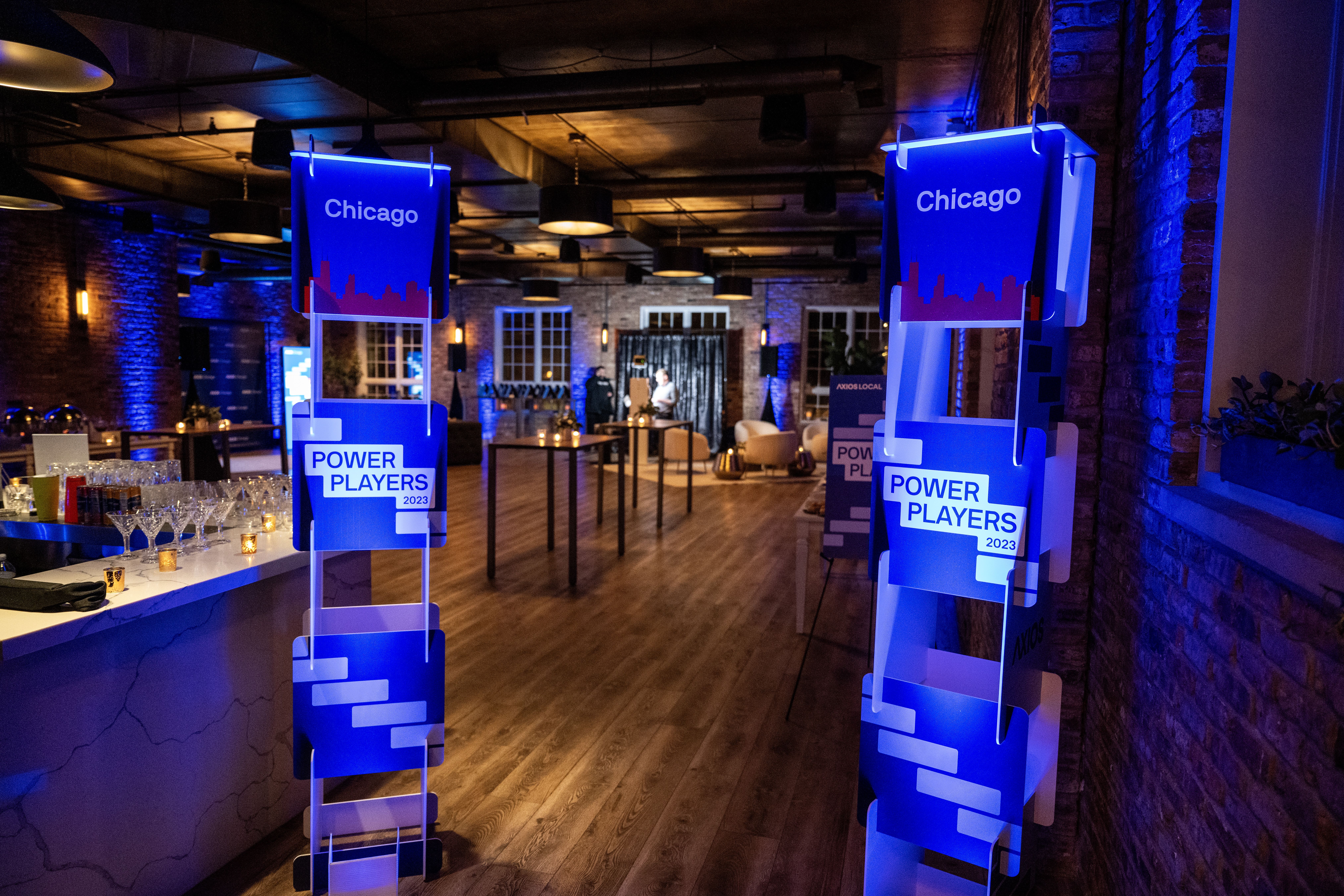 entryway into axios chicago event