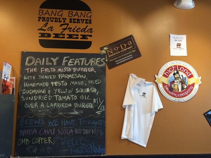 Bang Bang Burger special