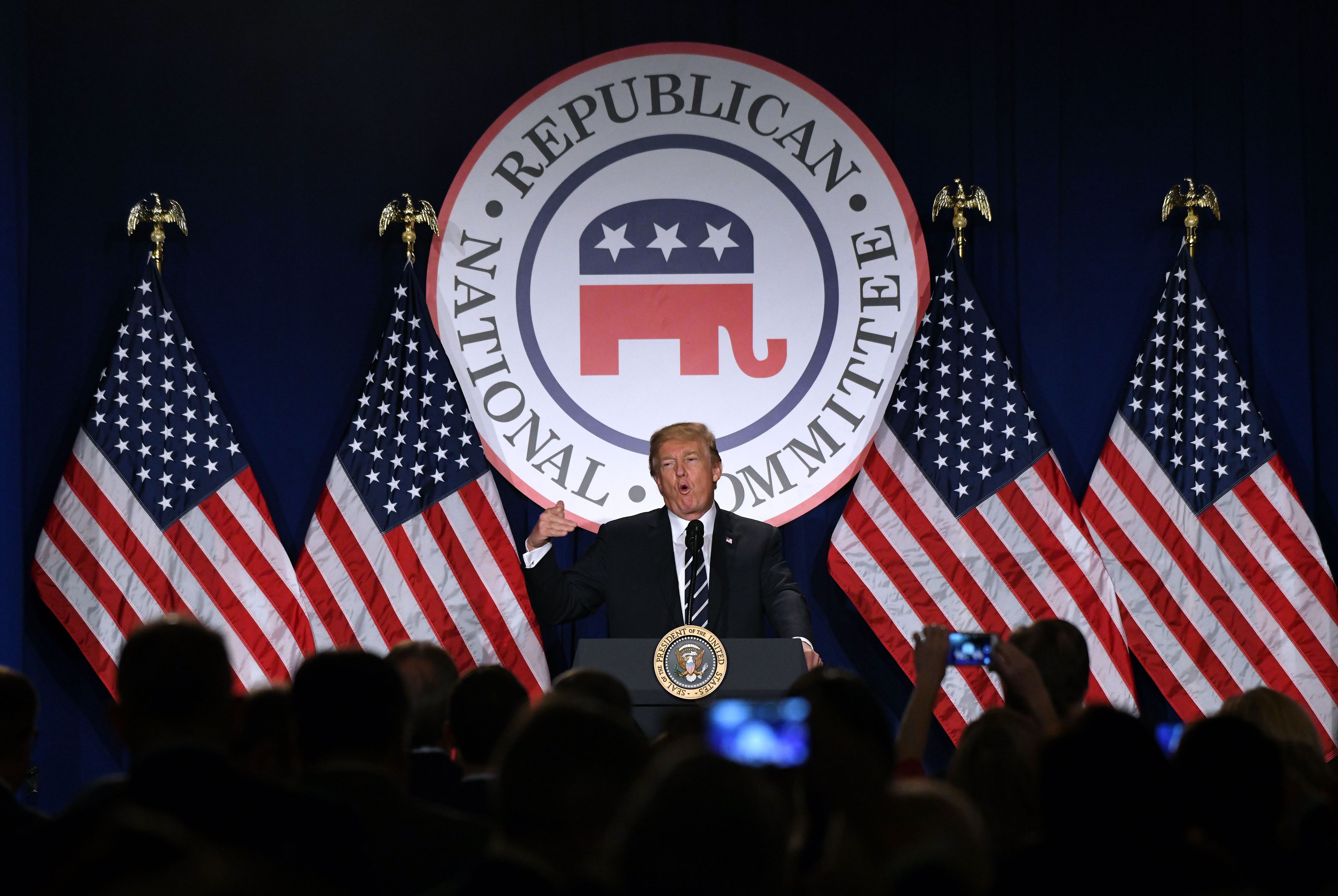 Trump campaign and RNC bring in 105 million in 2nd quarter Axios