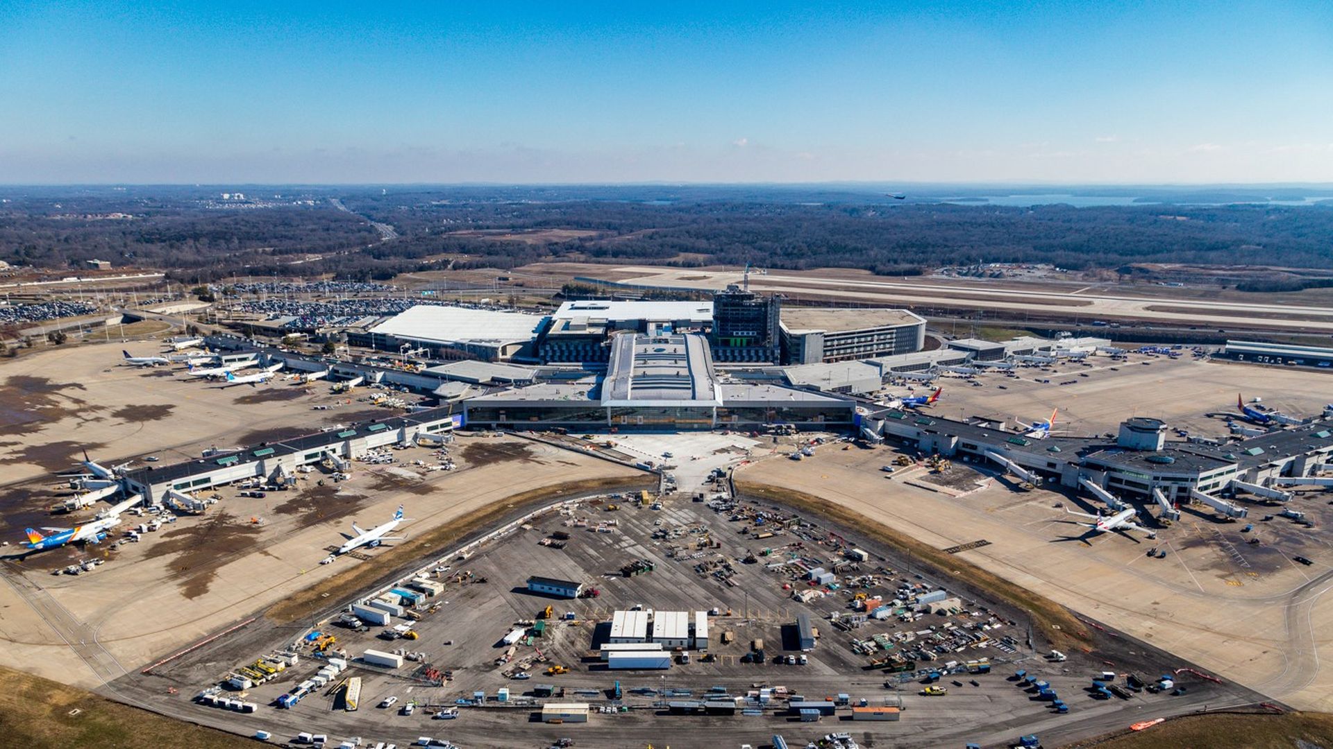 Photo of the Nashville airport.