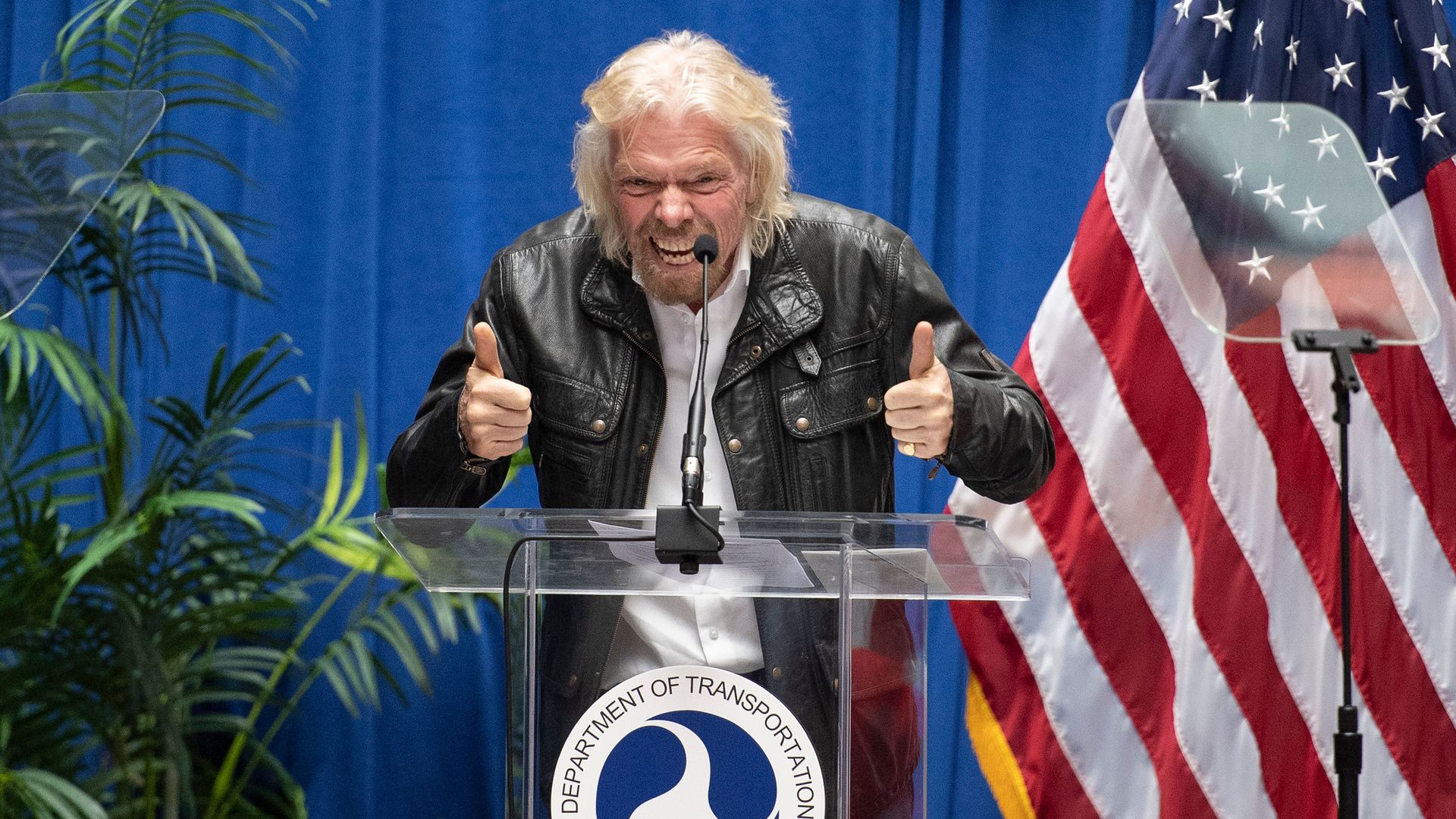 Virgin Galactic founder Sir Richard Branson